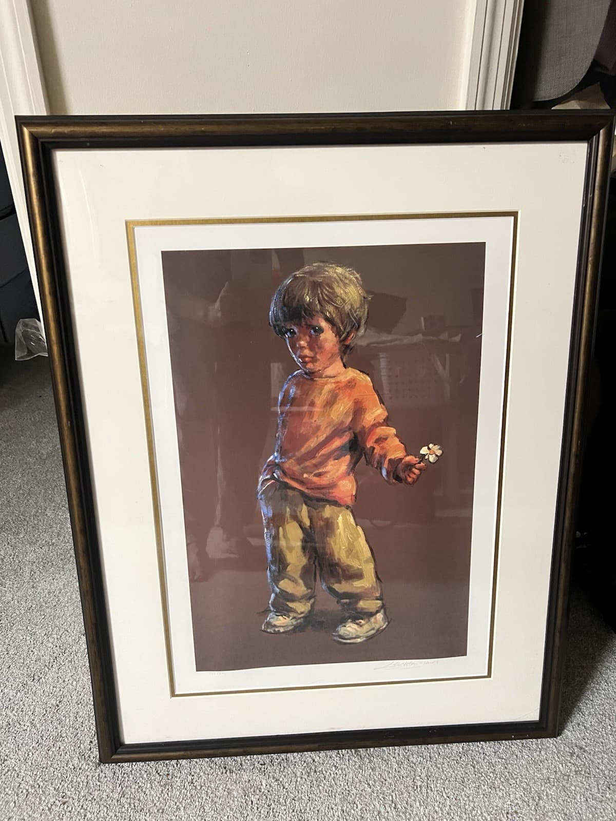 Barry Leighton Jones “Let’s Make Peace” 1980 | Limited Edition Signed Painting - Thumbnail 10