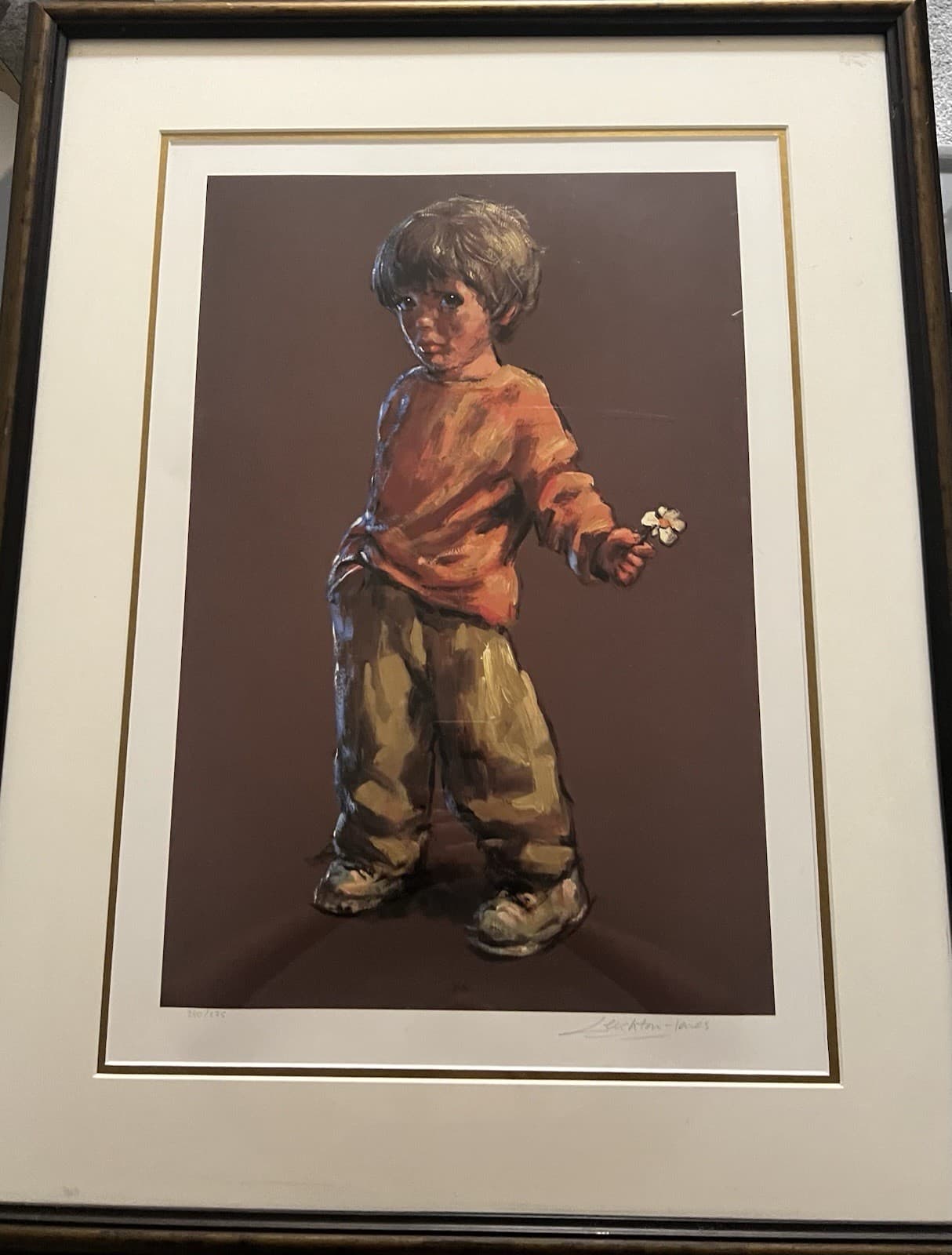 Barry Leighton Jones “Let’s Make Peace” 1980 | Limited Edition Signed Painting - Thumbnail 2