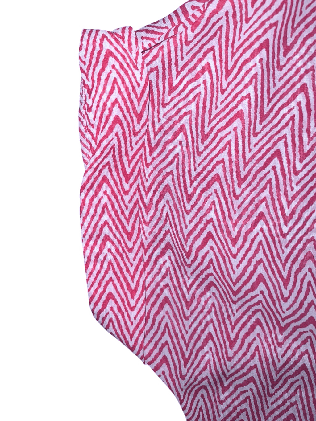 Emmalee Sheer Swim Cover Size S/M V neck Resortwear Short Sleeves Coastal - Thumbnail 5