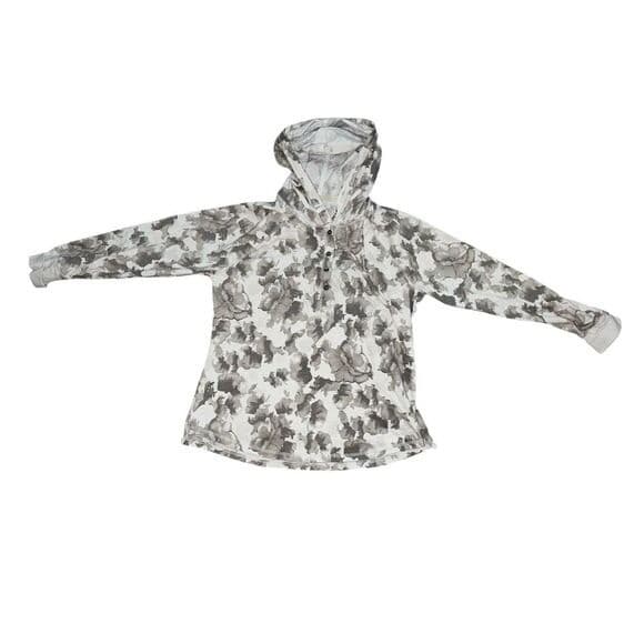 Carhartt light size l active/athleisure long sleeve hoodie half buttons - Thumbnail 2