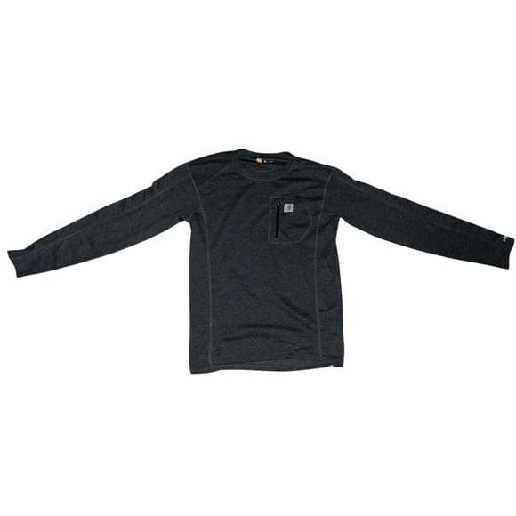 MEN'S BASE LAYER QUARTER-ZIP THERMAL CARHARTT FORCE casual comfy - Thumbnail 4