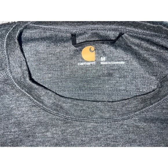 MEN'S BASE LAYER QUARTER-ZIP THERMAL CARHARTT FORCE casual comfy - Thumbnail 8