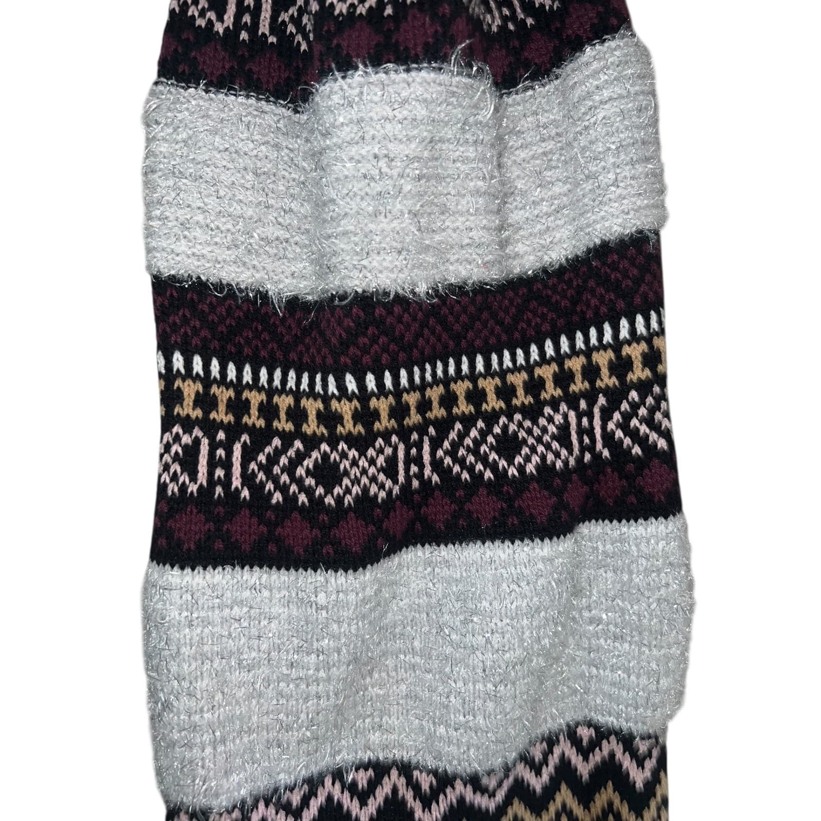 Free People Cozy Cottage Half Zip Sweater Black Sz L | Boho Balloon Sleeve Knit - Thumbnail 6