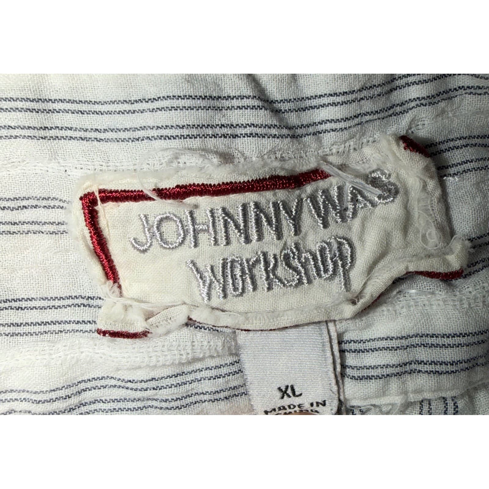Johnny Was Work Puff Sleeve Embroidered Peasant Sz XLBoho Cottagecore - Thumbnail 7