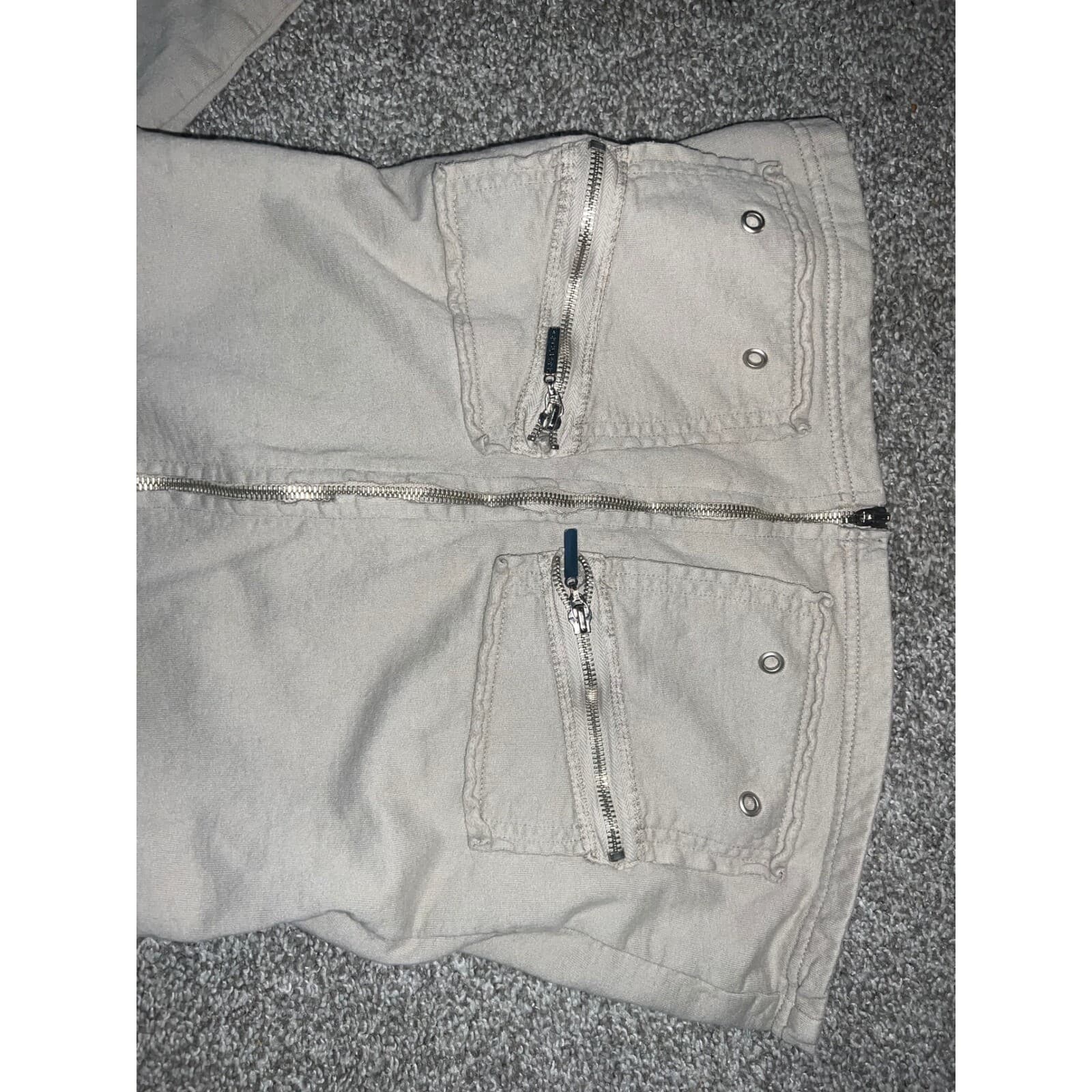 Hard tail tan active/ athleisure long sleeve zipper hooded sz s - Thumbnail 5