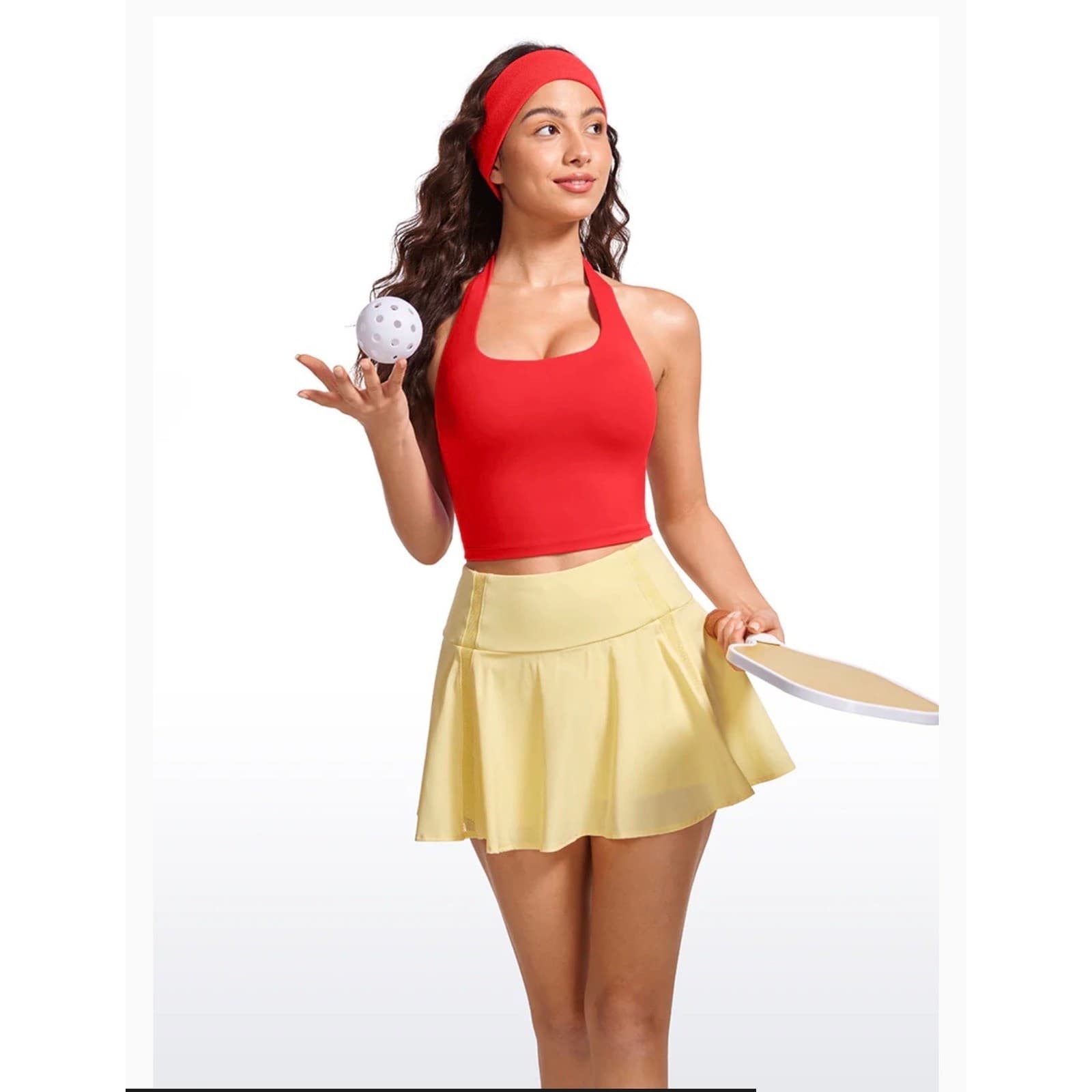 Butterluxe Built in Bra HalterTank sz0/2fashionable athleisure - Thumbnail 2