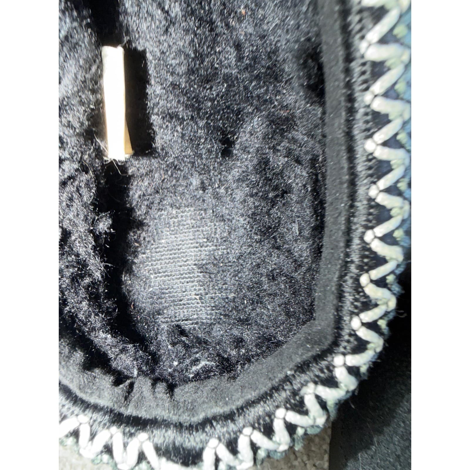UGG Tasman II Black Wool Slippers Suede Women's slip on Size US 7 preppy - Thumbnail 9