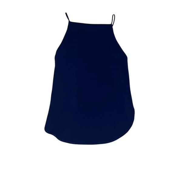 Amanda Uprichard Keyhole Sleeveless Top Sz S | Avant Garde Corpcore Polyester - Thumbnail 2