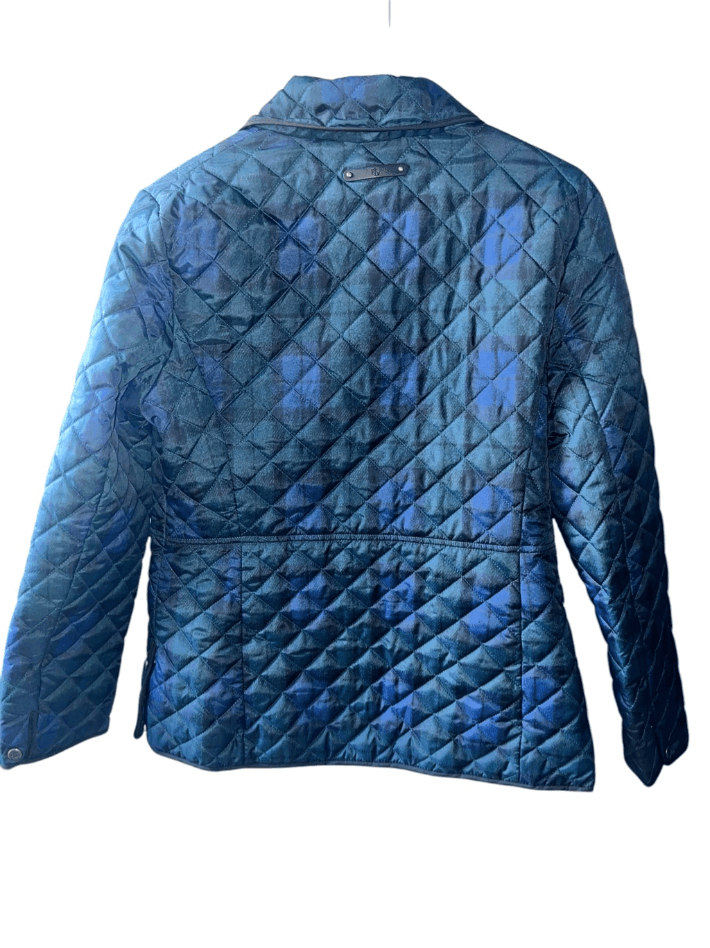Polo Ralph Lauren Black Quilted Down Puffer Jacket Sz m Long Sleeve Preppy - Thumbnail 2