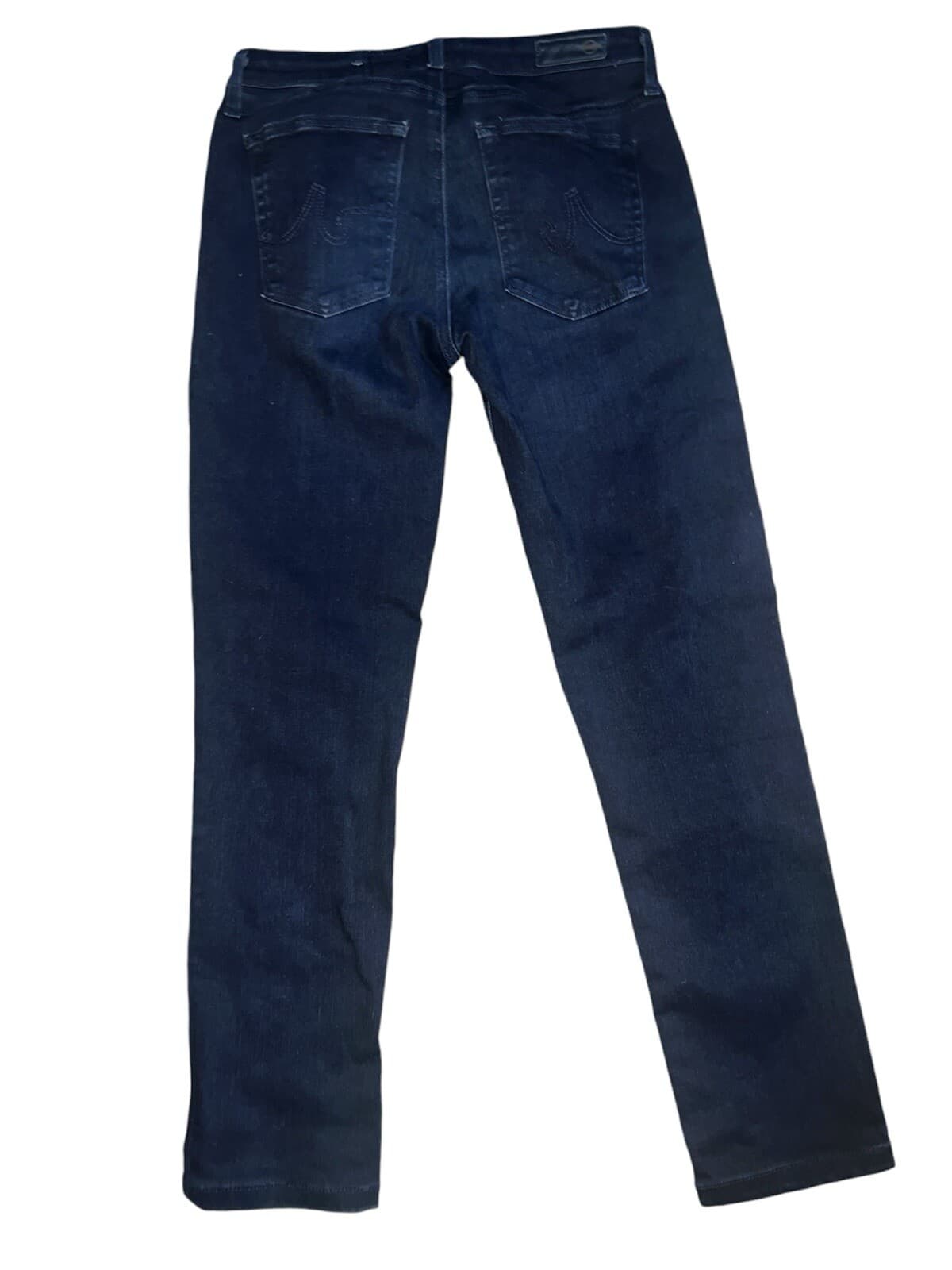 AG Adriano Goldschmied Jeans Ankle Size 27R Dark Casual Preppy Cottagecore Boho - Thumbnail 2