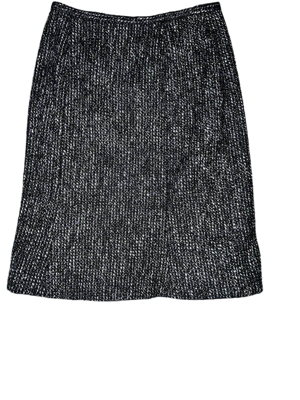 Gerard Darel Skirts Black White Size 38 Office Siren Secretary Monochrome - Thumbnail 5