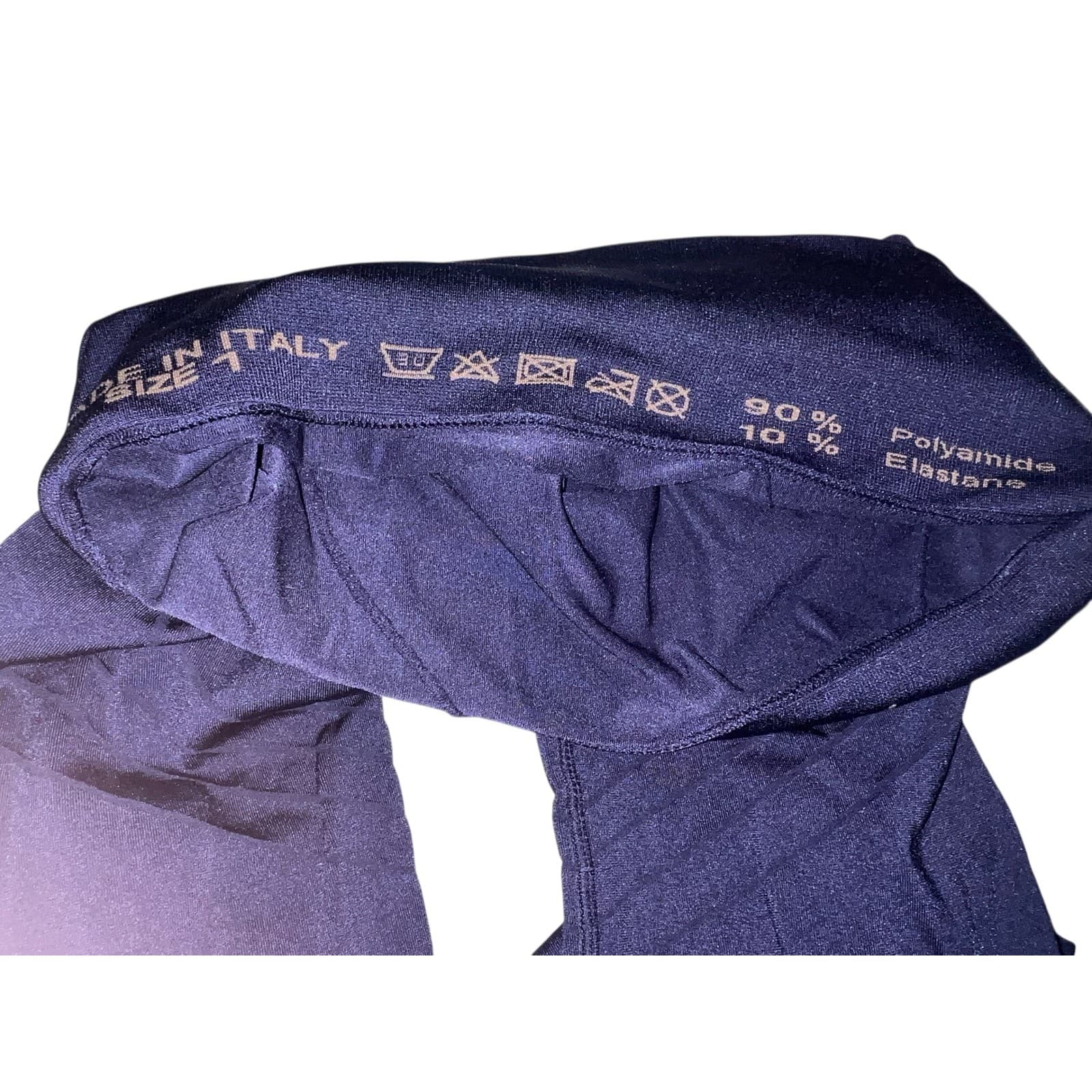 Prism² Blue Activewear Pants Sz 1 Made in Italy Aesthetic - Thumbnail 5