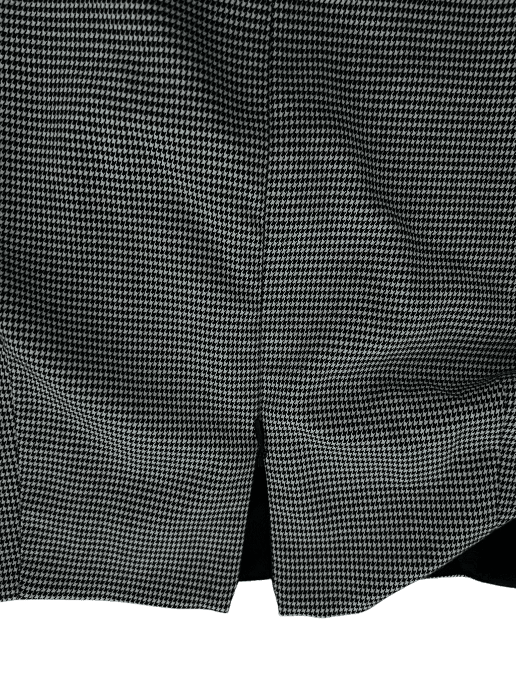 Elliott Lauren black white skirt sz 6 Mini Minimalist Office Siren Secretary - Thumbnail 3