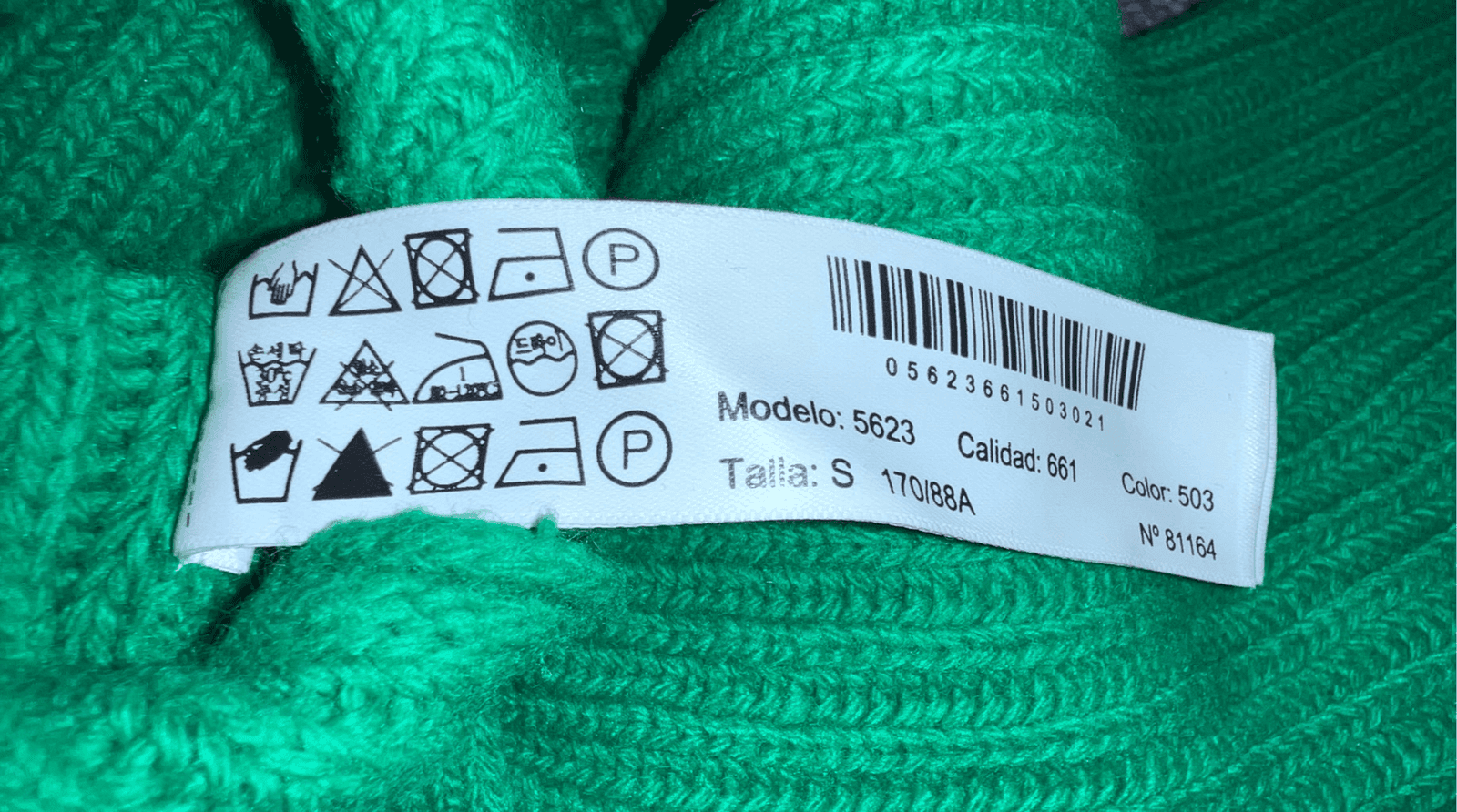 Massimo Dutt sweater green Sz s High Neck Long Sleeves Preppy Normcore - Thumbnail 3