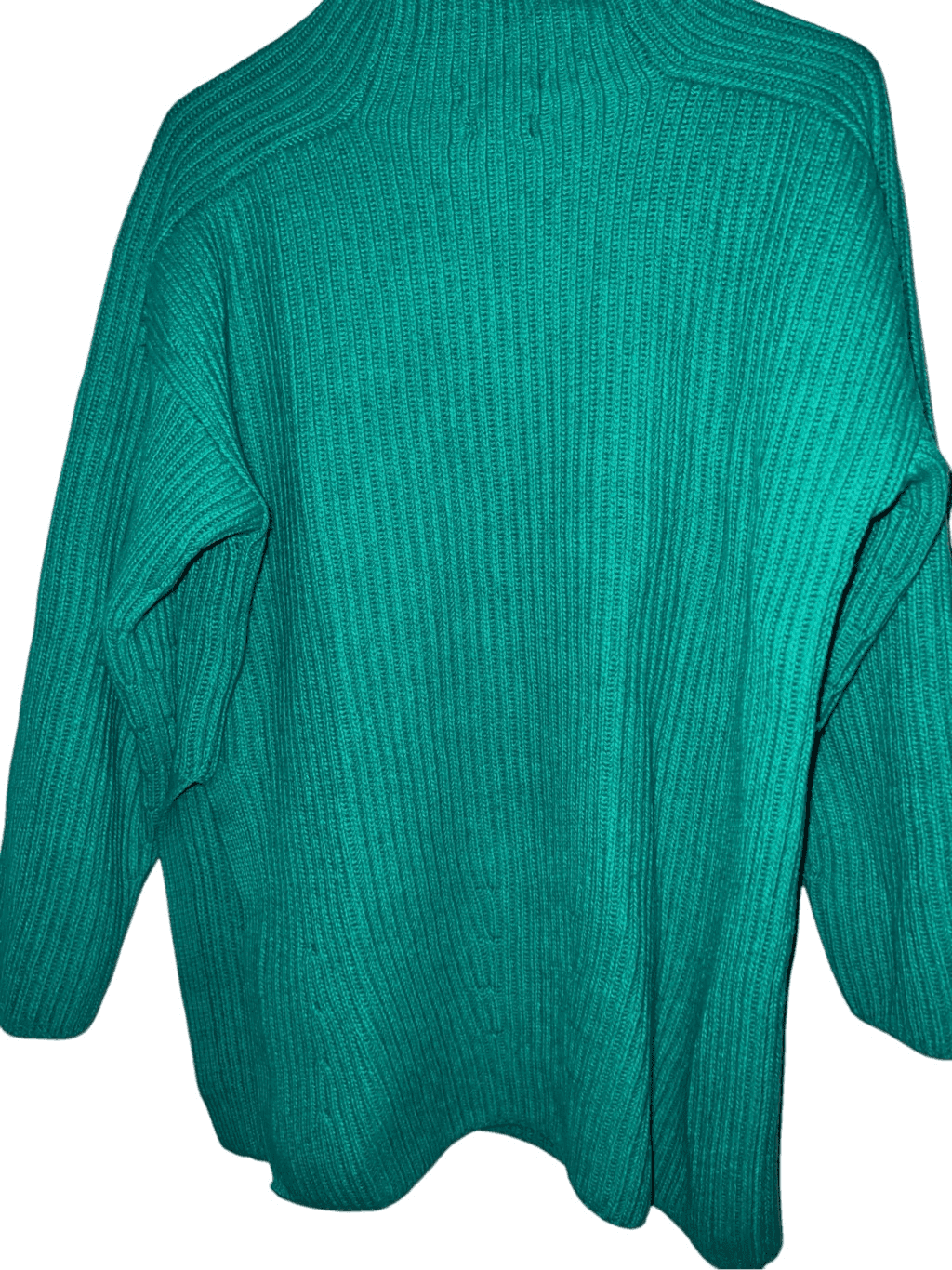 Massimo Dutt sweater green Sz s High Neck Long Sleeves Preppy Normcore - Thumbnail 2