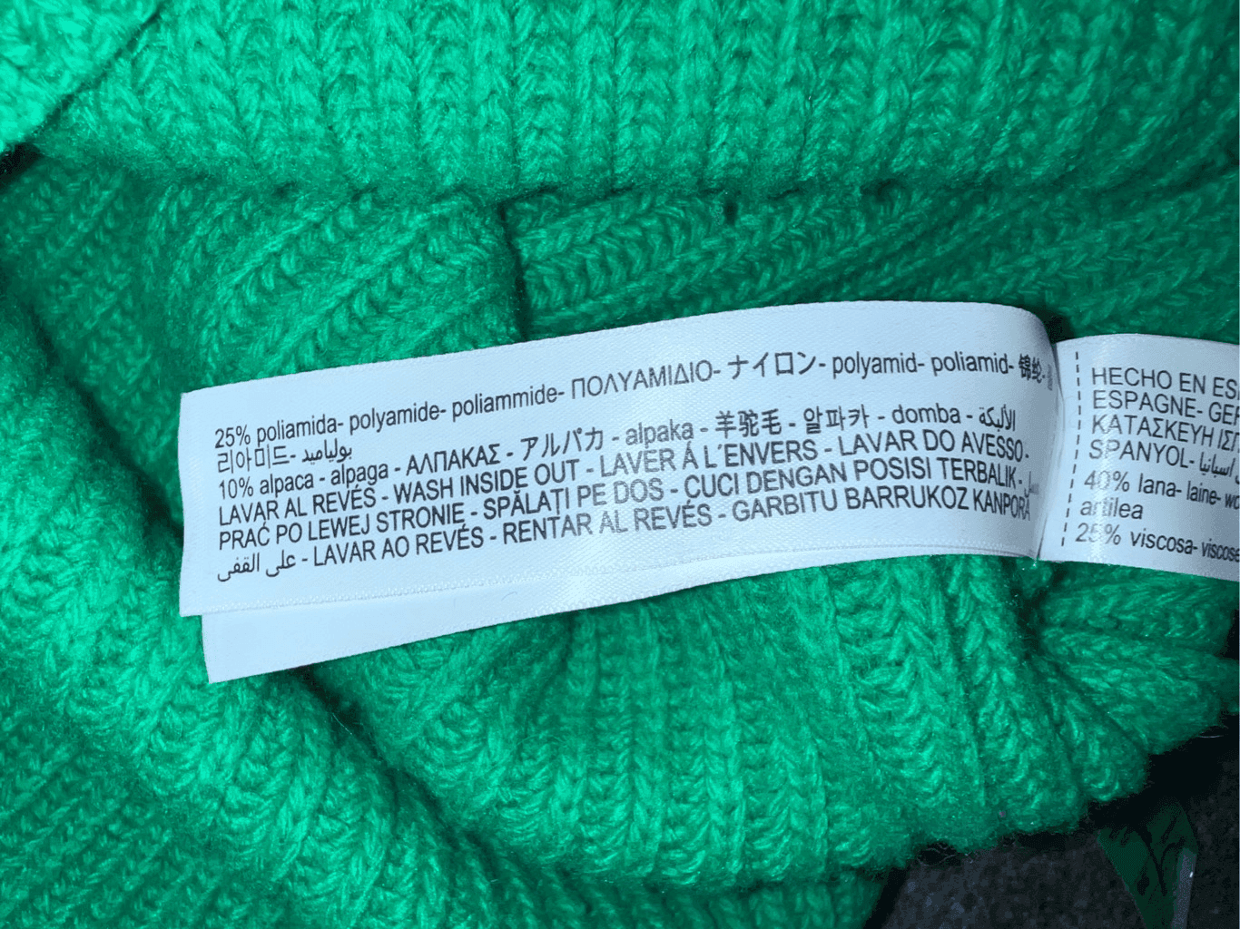 Massimo Dutt sweater green Sz s High Neck Long Sleeves Preppy Normcore - Thumbnail 4