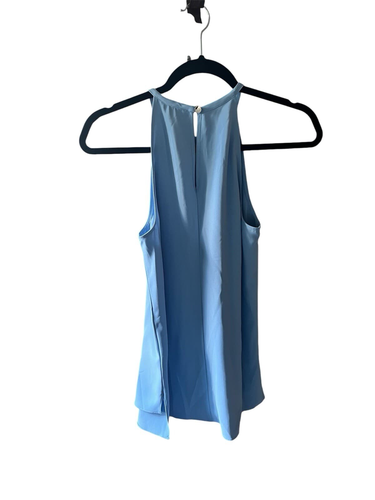 Ted Baker Dippa keyhole detail top in blue Corp Core Festival aesthetic - Thumbnail 6