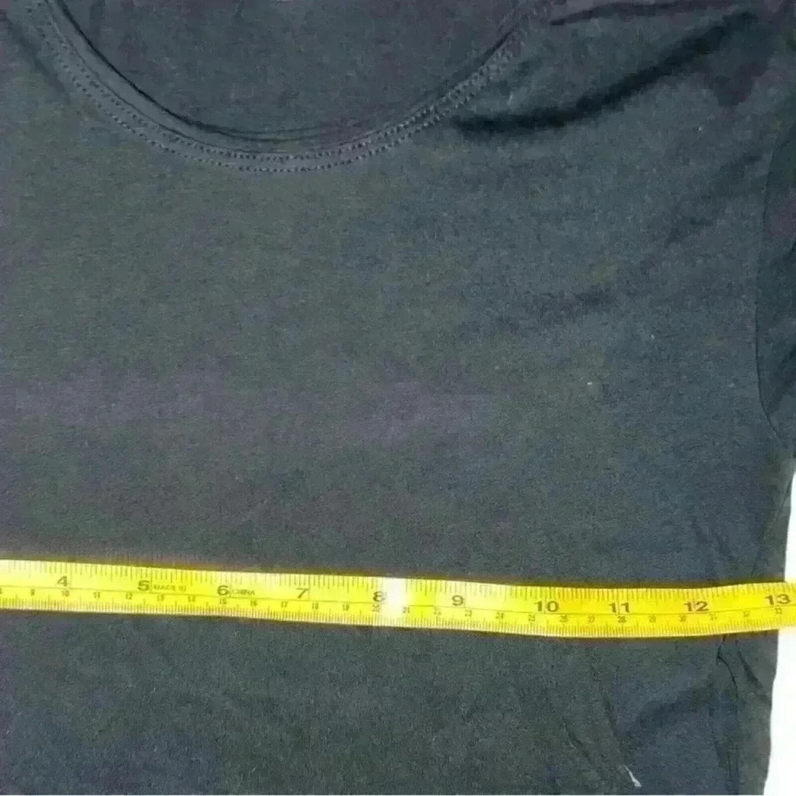 Diesel Black Gold Short Sleeve Top Sz XS Crew Neck Minimalist Biker Monochrome - Thumbnail 3