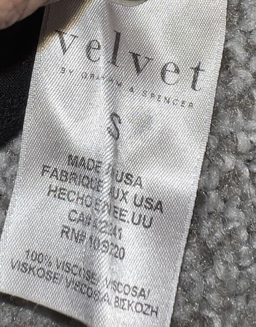 Anthropologie Velvet Graham & Spencer Dress Sz S Boho Sleeveless Minimalist - Thumbnail 5