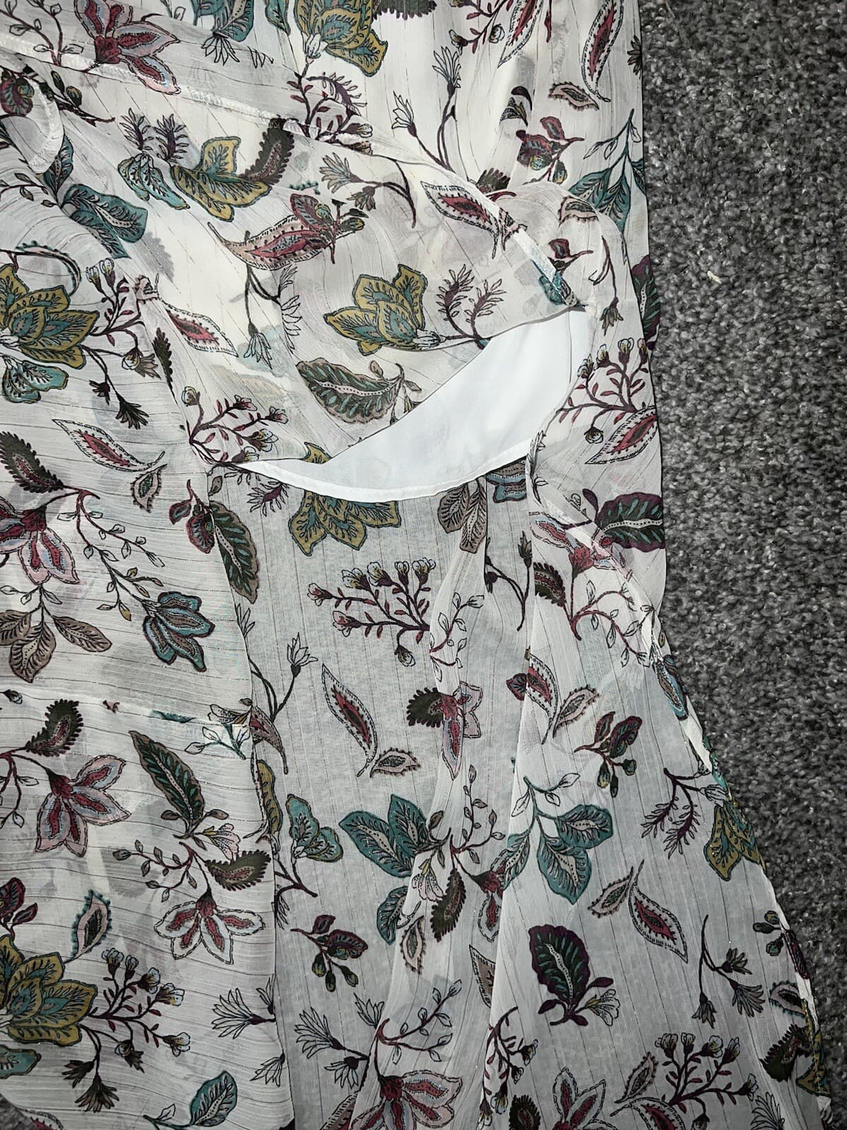 IKKS Dresses Floral Dress Maxi Size 36 Cottagecore Bohemian Boho Sleeveless - Thumbnail 8