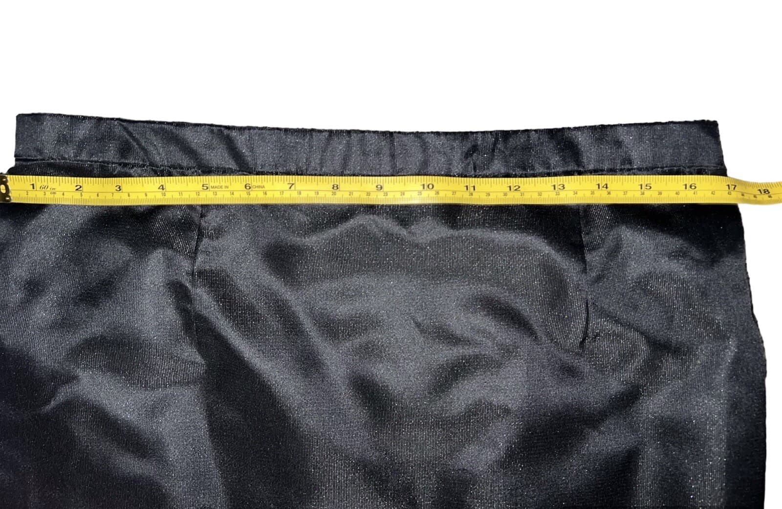 mirella cavorso Retro Boho Summer Smart Black Pencil skirt size XL - Thumbnail 3