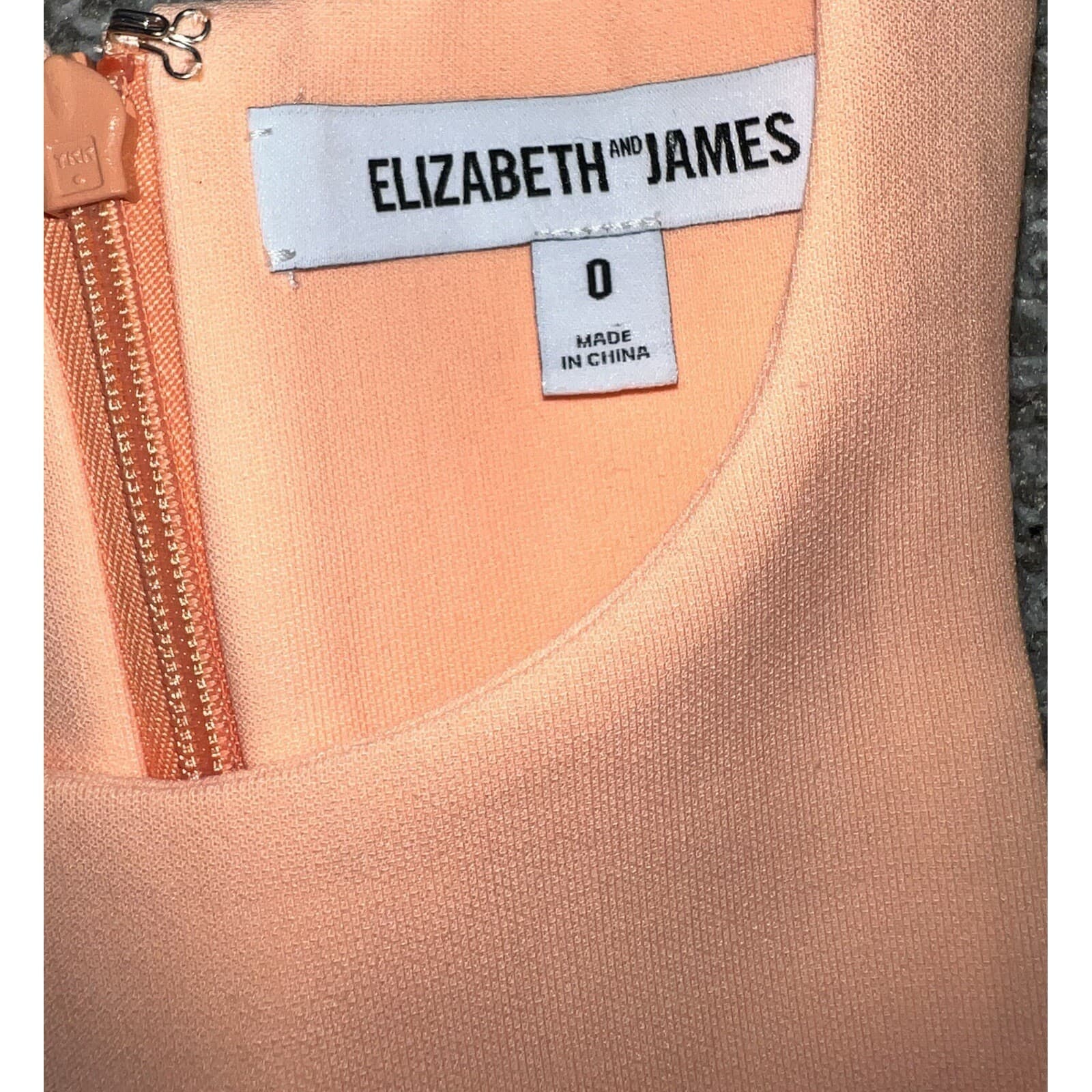 elizabeth and james Magdalena Textured Fit-&-Flare Mini Dress Sz 0 - Thumbnail 4