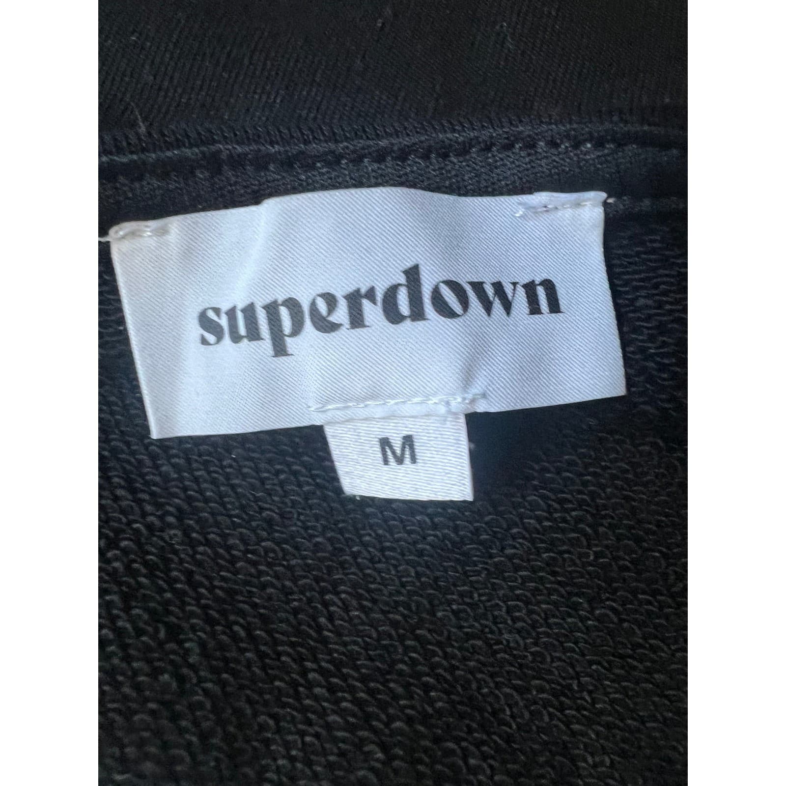Superdown Crop Tank Top Sz M Cotton | Emo Y2K Active Casual Essential nwt - Thumbnail 3