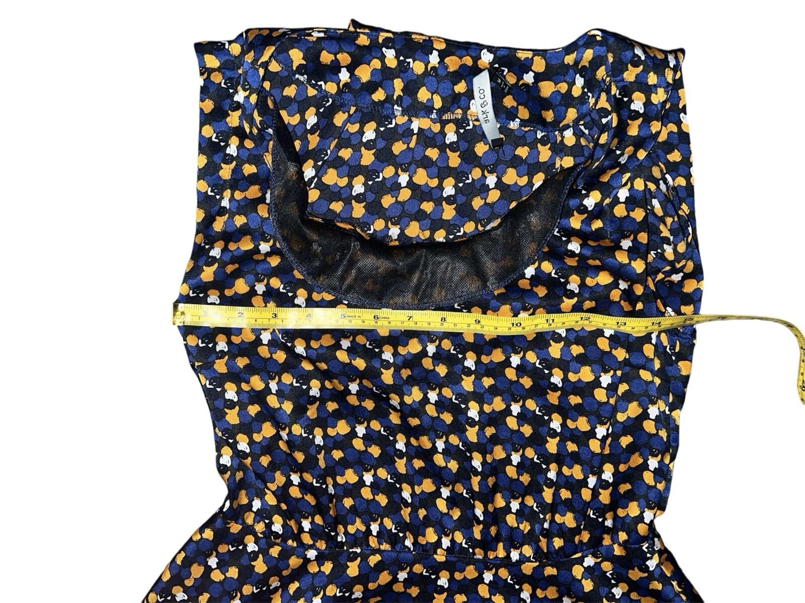 ANTHROPOLOGIE ARK & Co. Women’s Dress Sz M Sleeveless Split Neck Boho Bohemian - Thumbnail 2