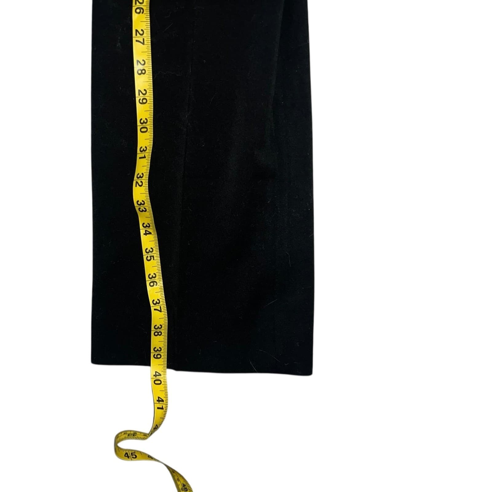 Vertigo Paris Black Sz 36 (US 4) Minimalist Office Siren Tailored Trousers - Thumbnail 5