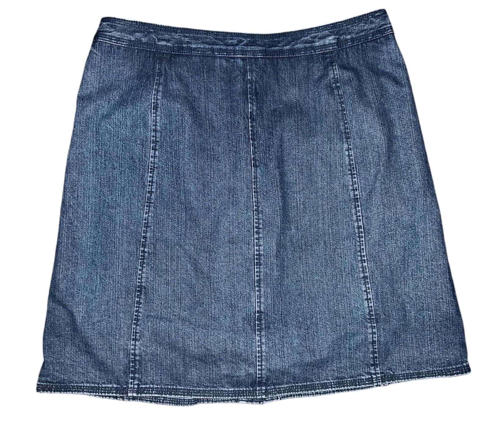 kate hill casual Skirt & Shorts Jean Sz 12 Boho Bohemian Normcore - Thumbnail 2