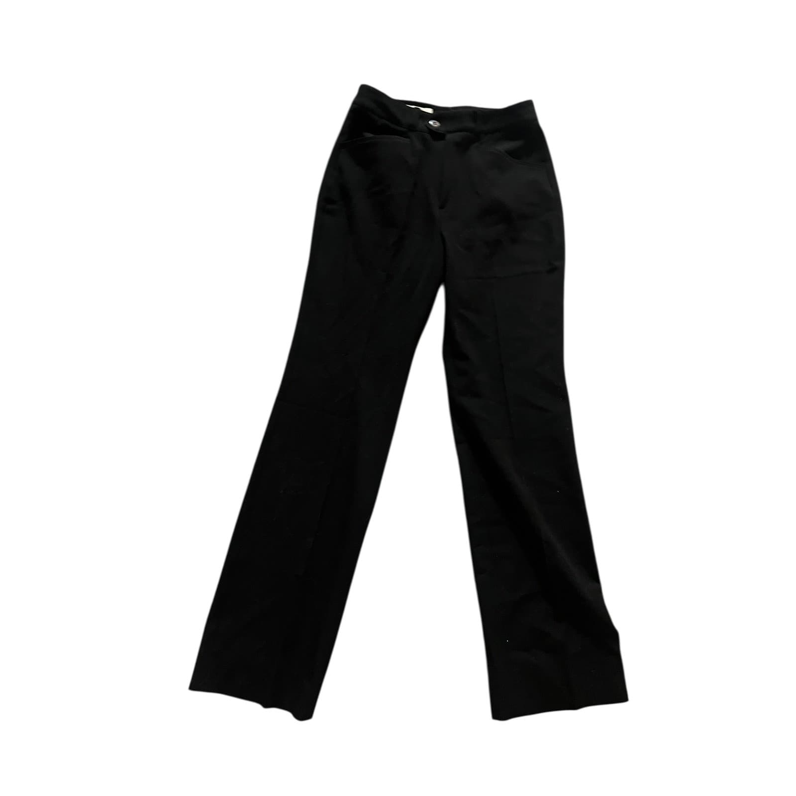 Vertigo Paris Black Sz 36 (US 4) Minimalist Office Siren Tailored Trousers - Thumbnail 3