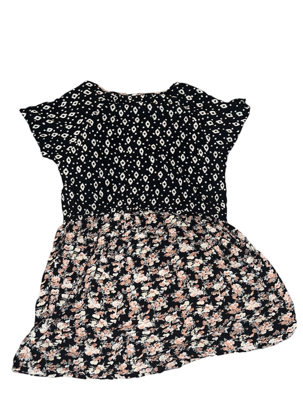 staring at stars Sz S Cottagecore , Boho , Bohemian Short Sleeve Round Neck - Thumbnail 2