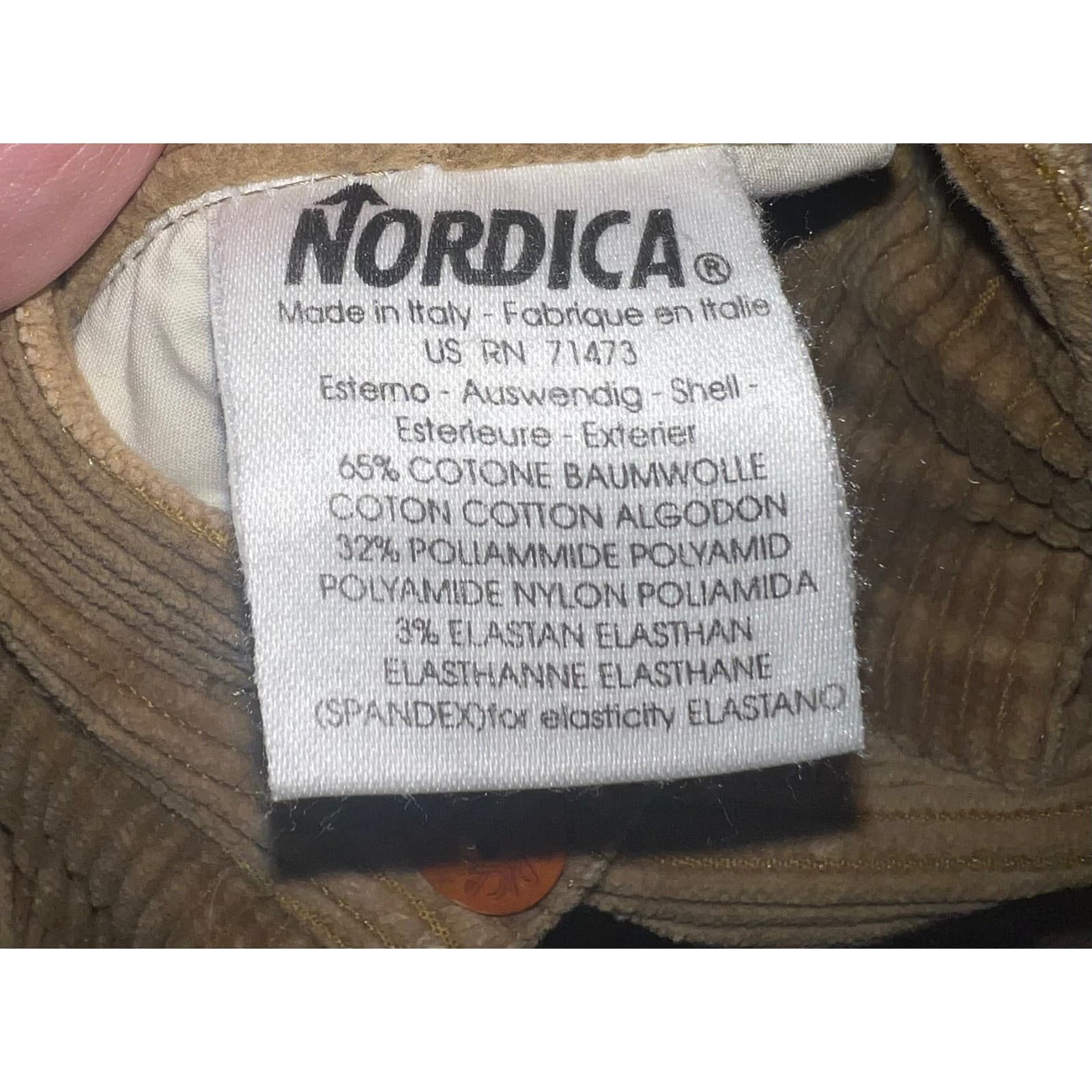 Vintage Nordica Brown Corduroy Pants Sz 44 | 80s 90s Boho Ski Gorpcore - Thumbnail 9