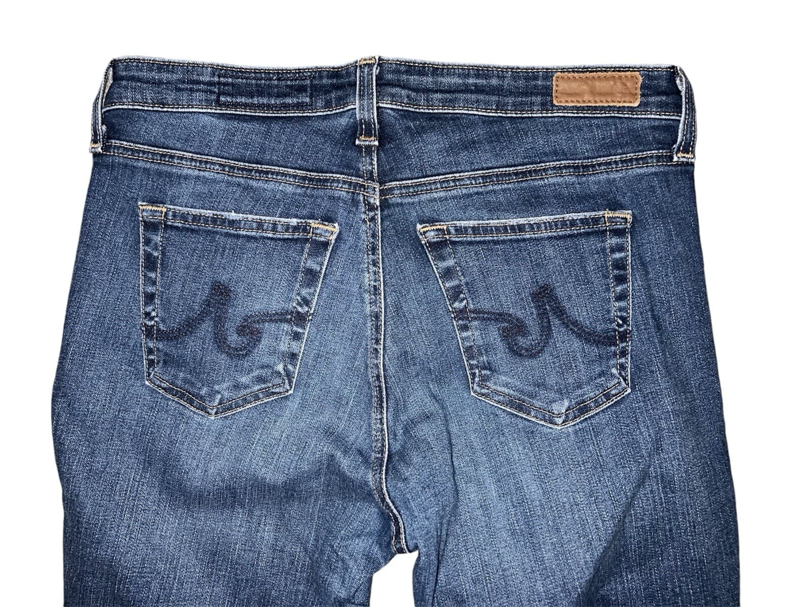 AG Adriano Goldschmied Women's Size 29 R Super Skinny Ankle Denim Jeans - Thumbnail 7