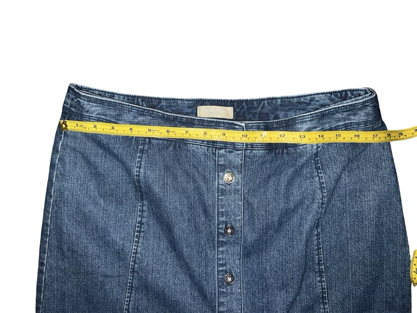 kate hill casual Skirt & Shorts Jean Sz 12 Boho Bohemian Normcore - Thumbnail 3