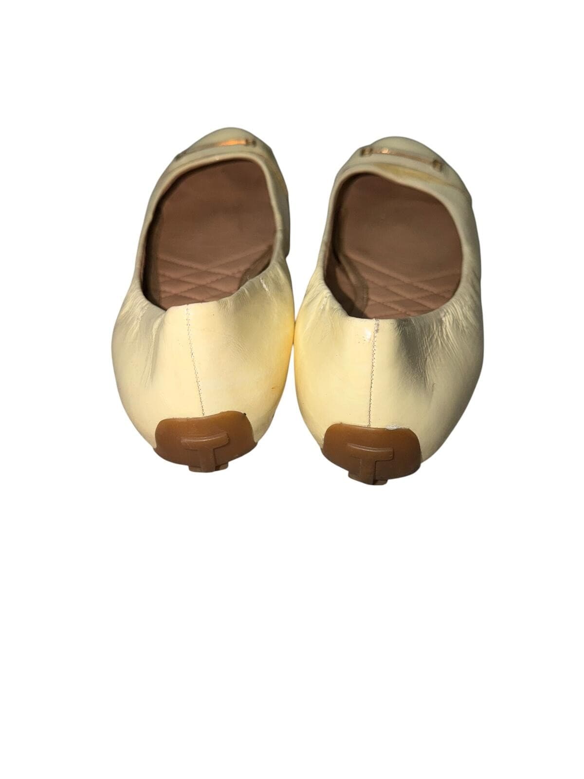 Isaac Mizrahi yellow rounded classic ballet‑flat silhouette chic 7.5 - Thumbnail 5