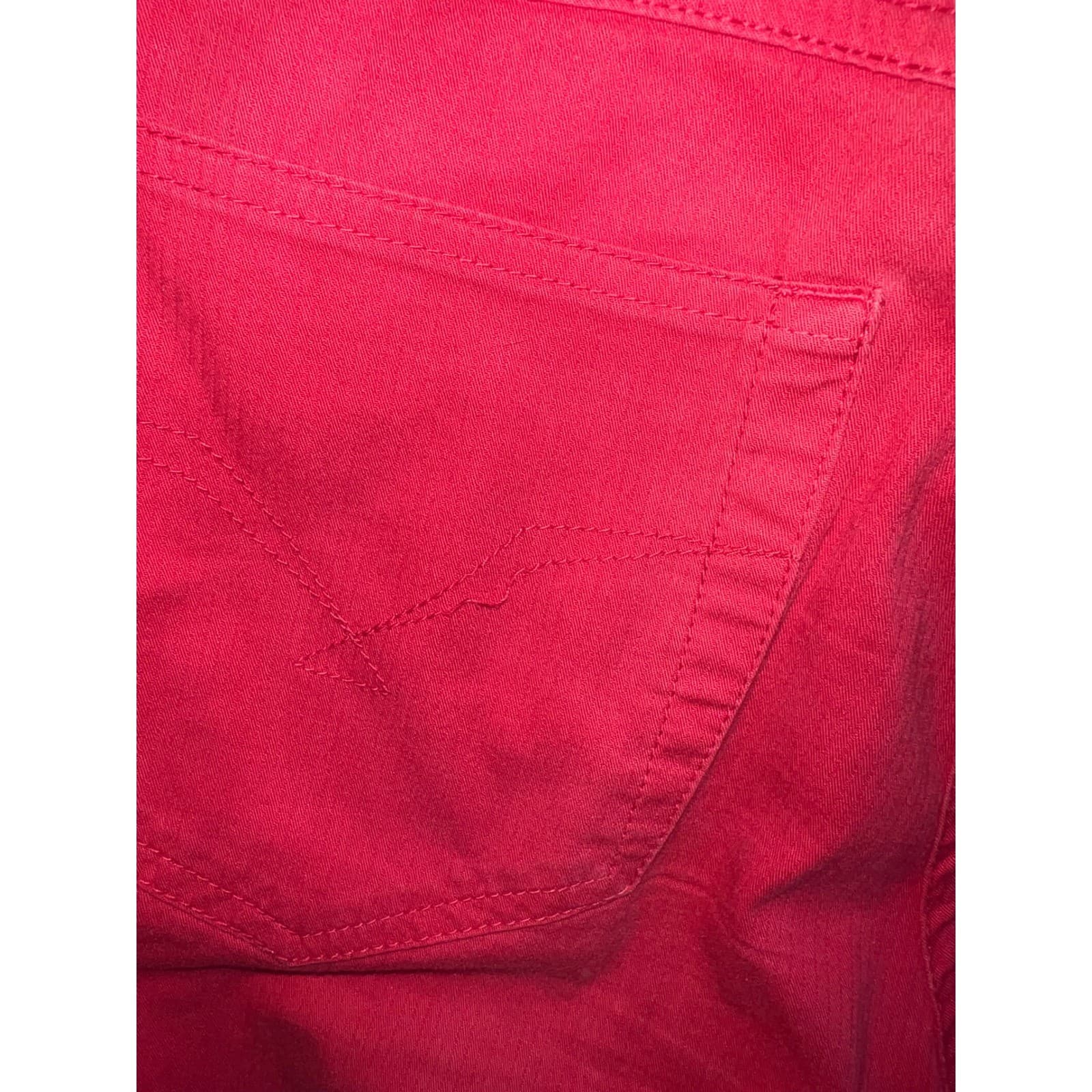 Y2K 90s Pink Cappopera Straight Leg Jeans Sz 28 | Barbiecore Girlhood Core - Thumbnail 6