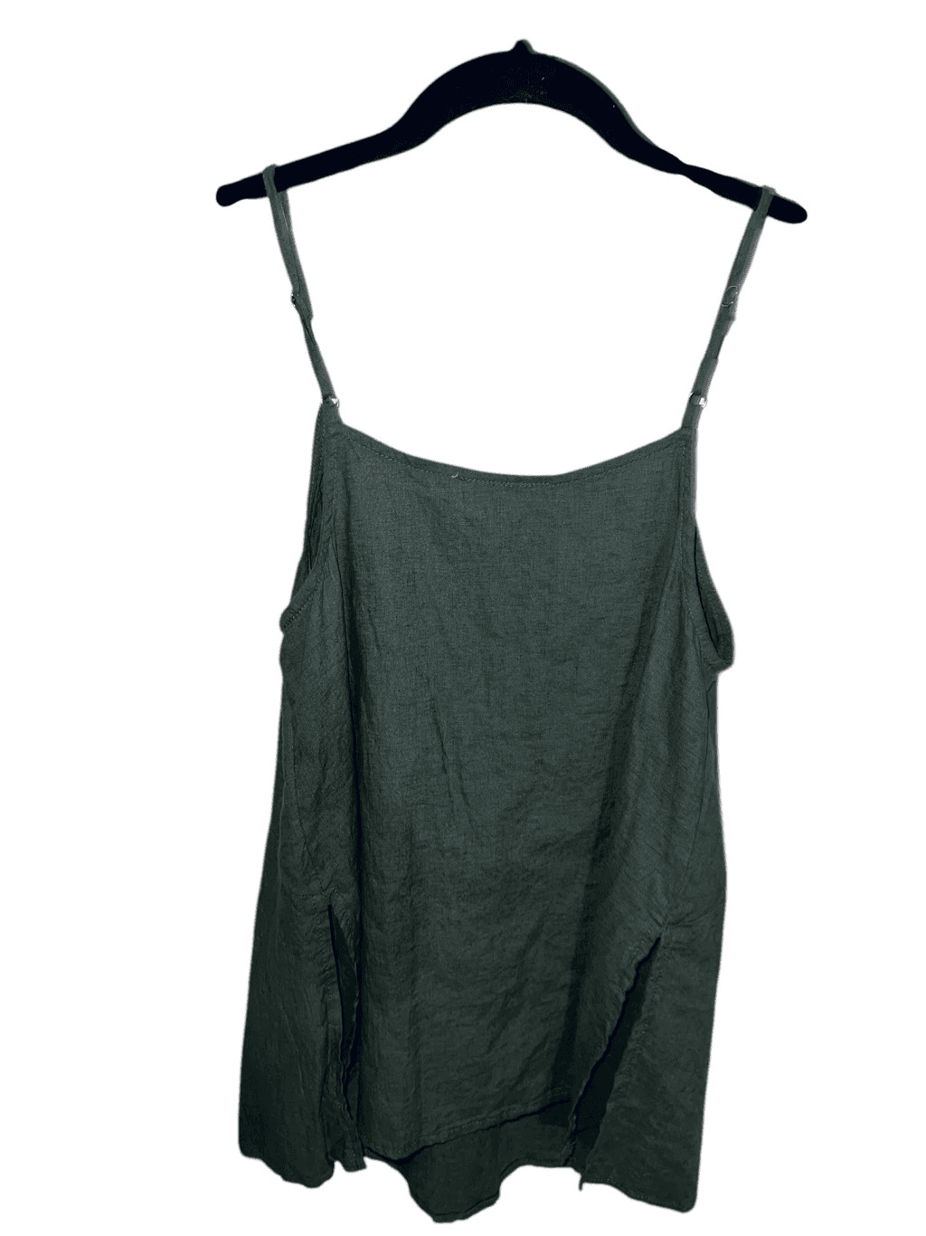 EcoVero M Linen Tunic Tank Top from Urban Sz s Coastal Coquette Round Neck - Thumbnail 5