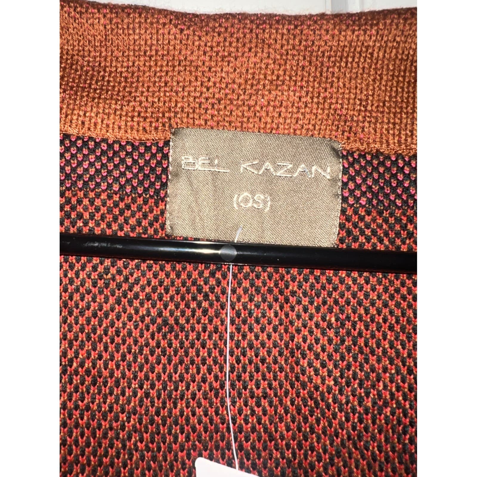 Bel Kazan Knitted Kimono Sweater One Size NWT Boho Cottagecore - Thumbnail 7