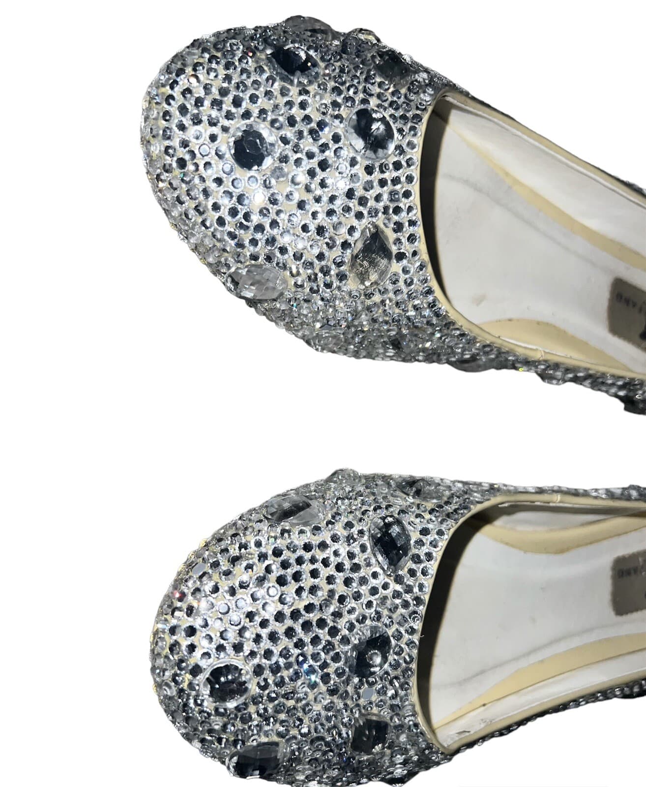 marc defang Ballet Round Shoes Silver Size 42 Avant Garde Coquette - Thumbnail 2