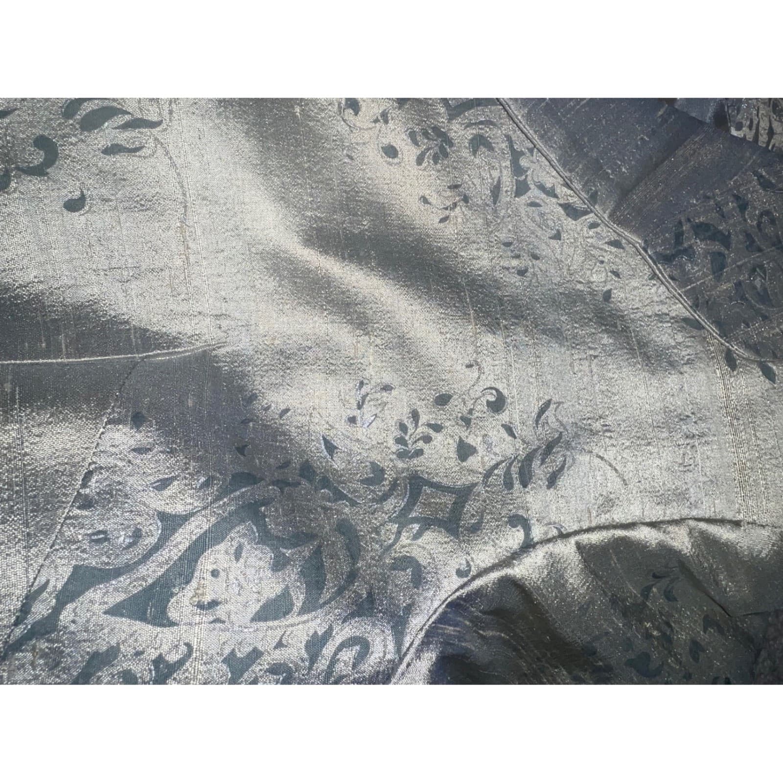 Paule Vasseur Green Silk Blazer Sz 44 | Luxury Designer Tailored Jacket - Thumbnail 7