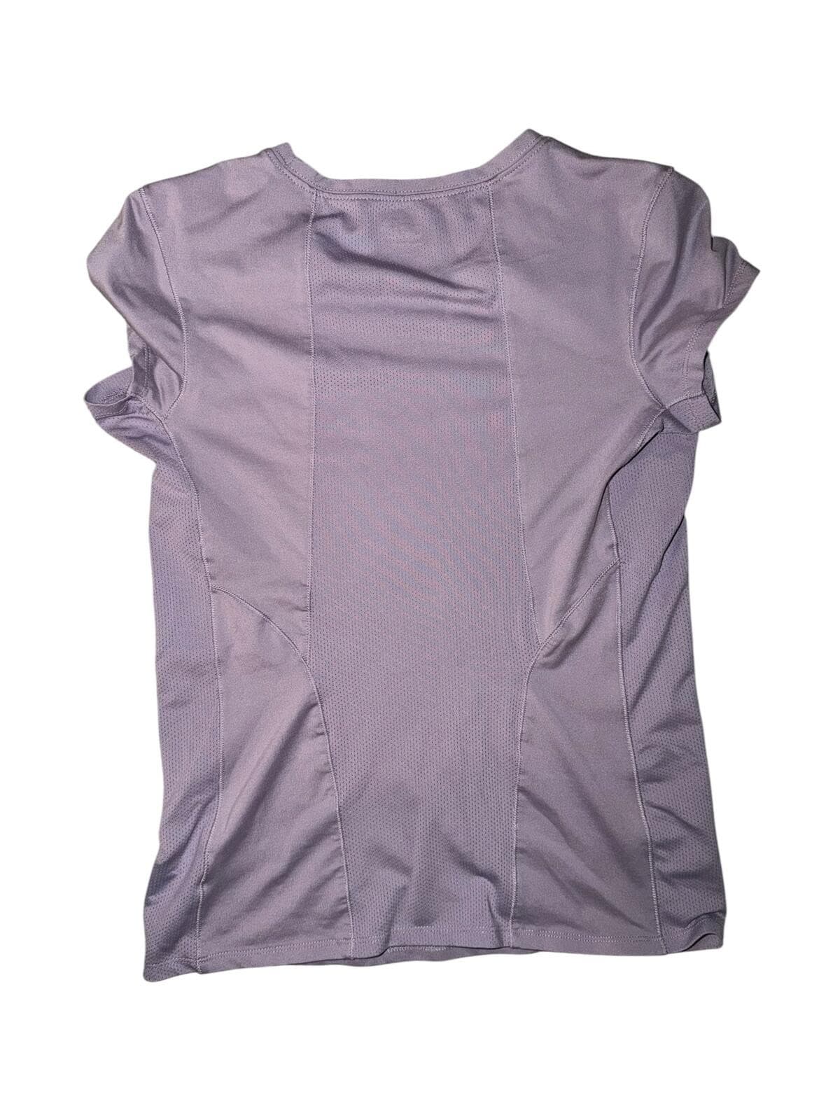 Alo Yoga Cool Fit Purple Activewear Top Sz L Athleisure Workout Yoga - Thumbnail 2