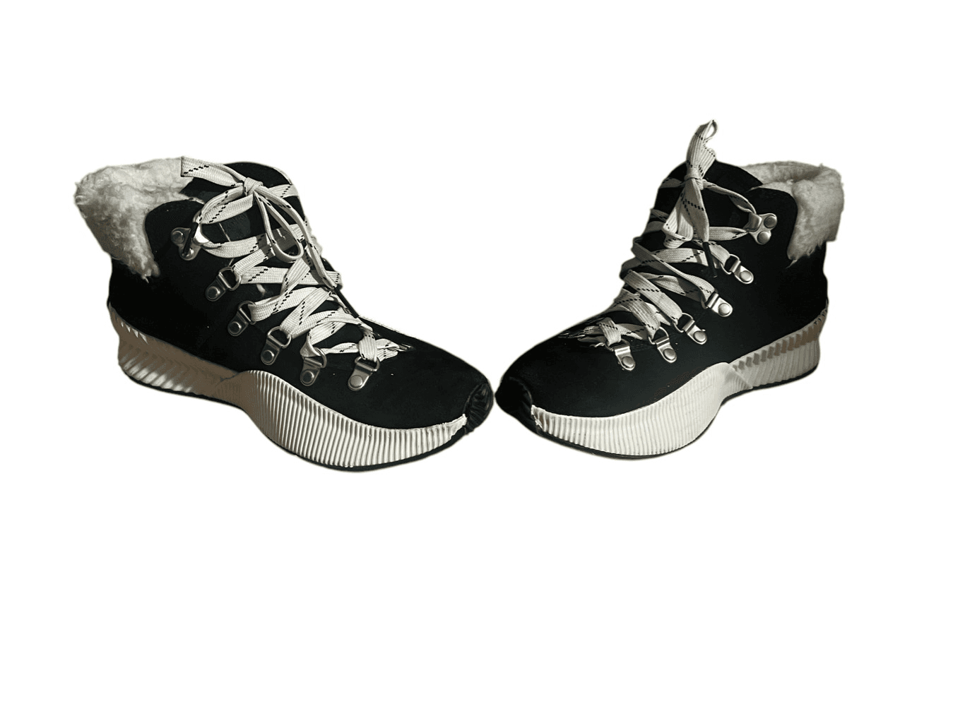 WOMEN'S SOREL OUT 'N ABOUT III CONQUEST SHEARLING ANKLE SNOW BOOTS size 7.5 - Thumbnail 4