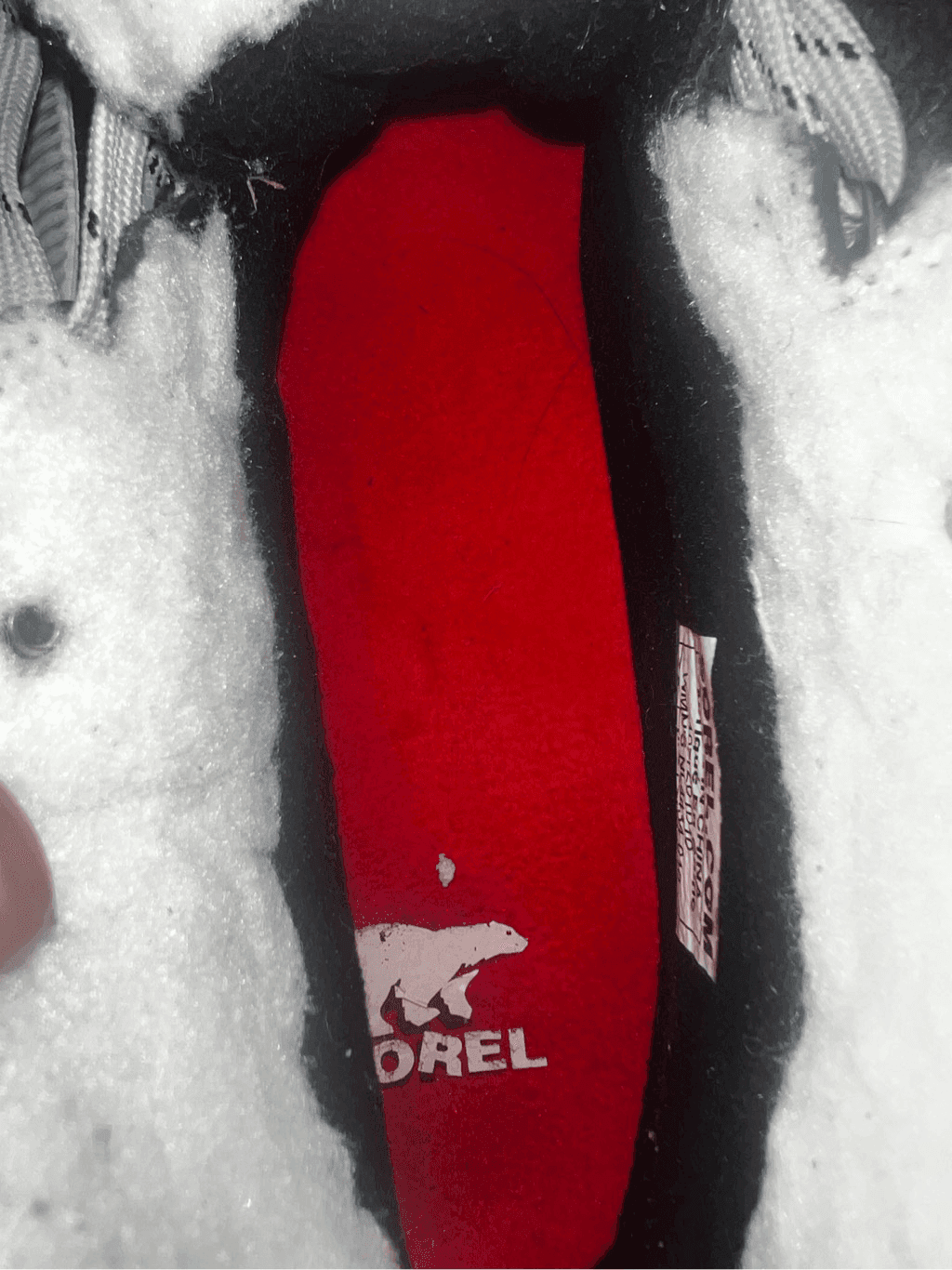 WOMEN'S SOREL OUT 'N ABOUT III CONQUEST SHEARLING ANKLE SNOW BOOTS size 7.5 - Thumbnail 10