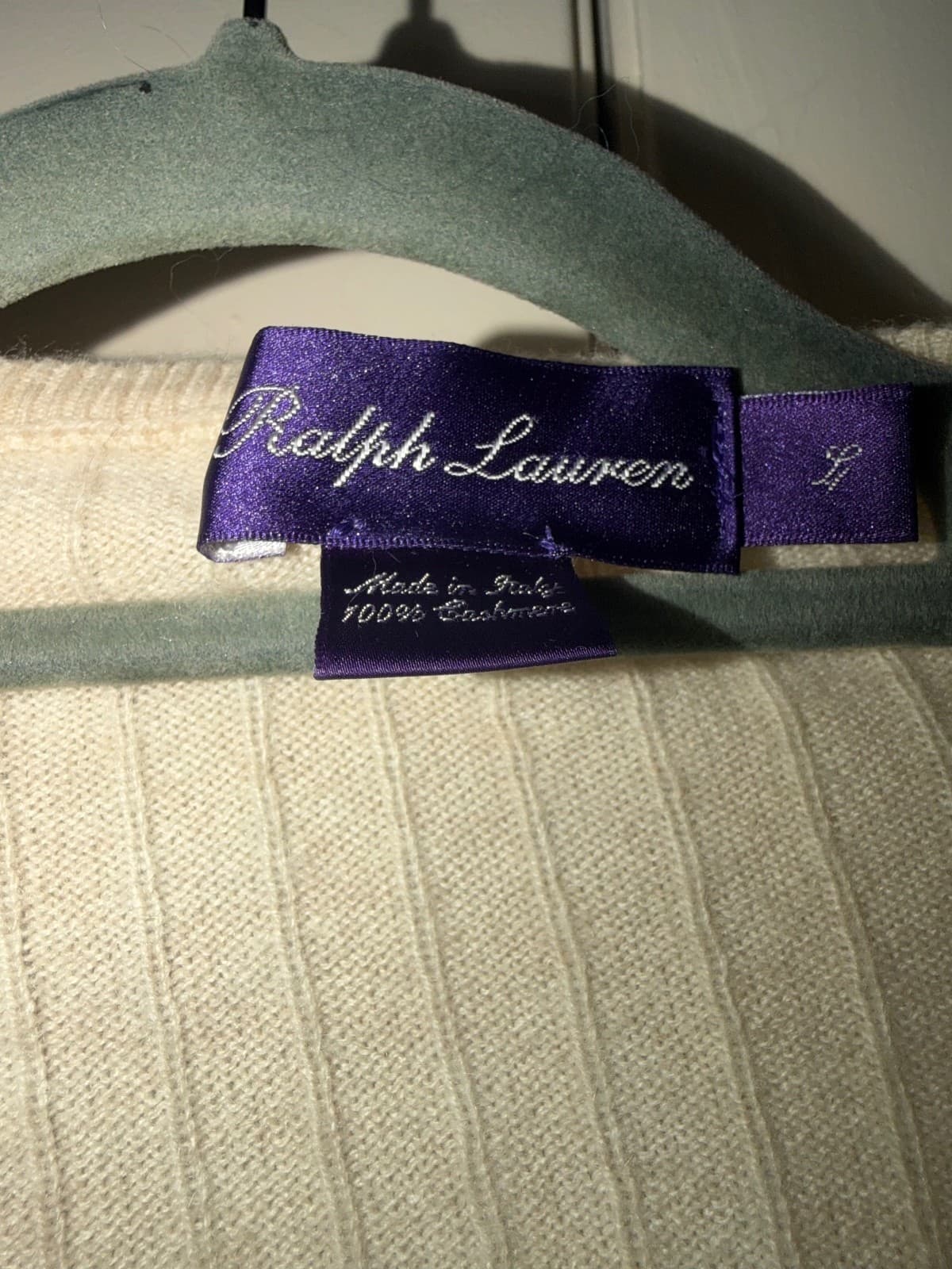 Ralph Lauren Purple Label Cashmere Italy Luxury Designer - Thumbnail 2