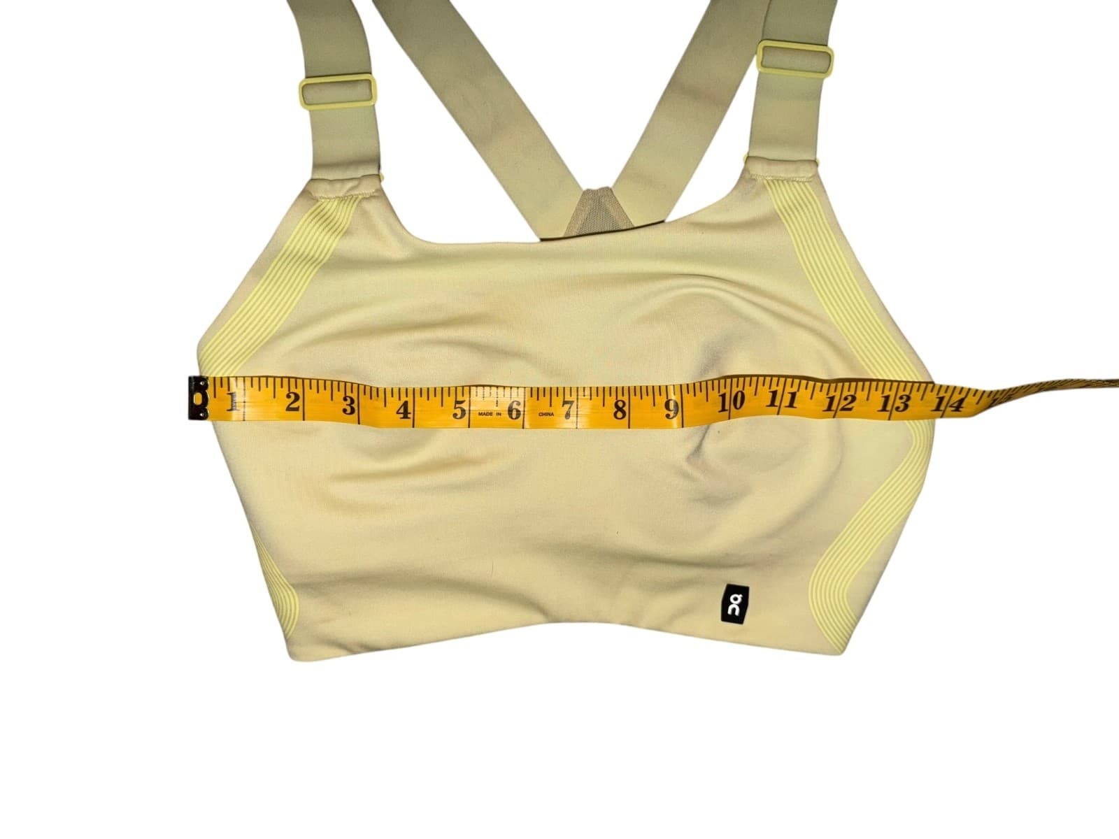 On Running Sports Bra Yellow Size S Athletic Yoga Training - Thumbnail 5