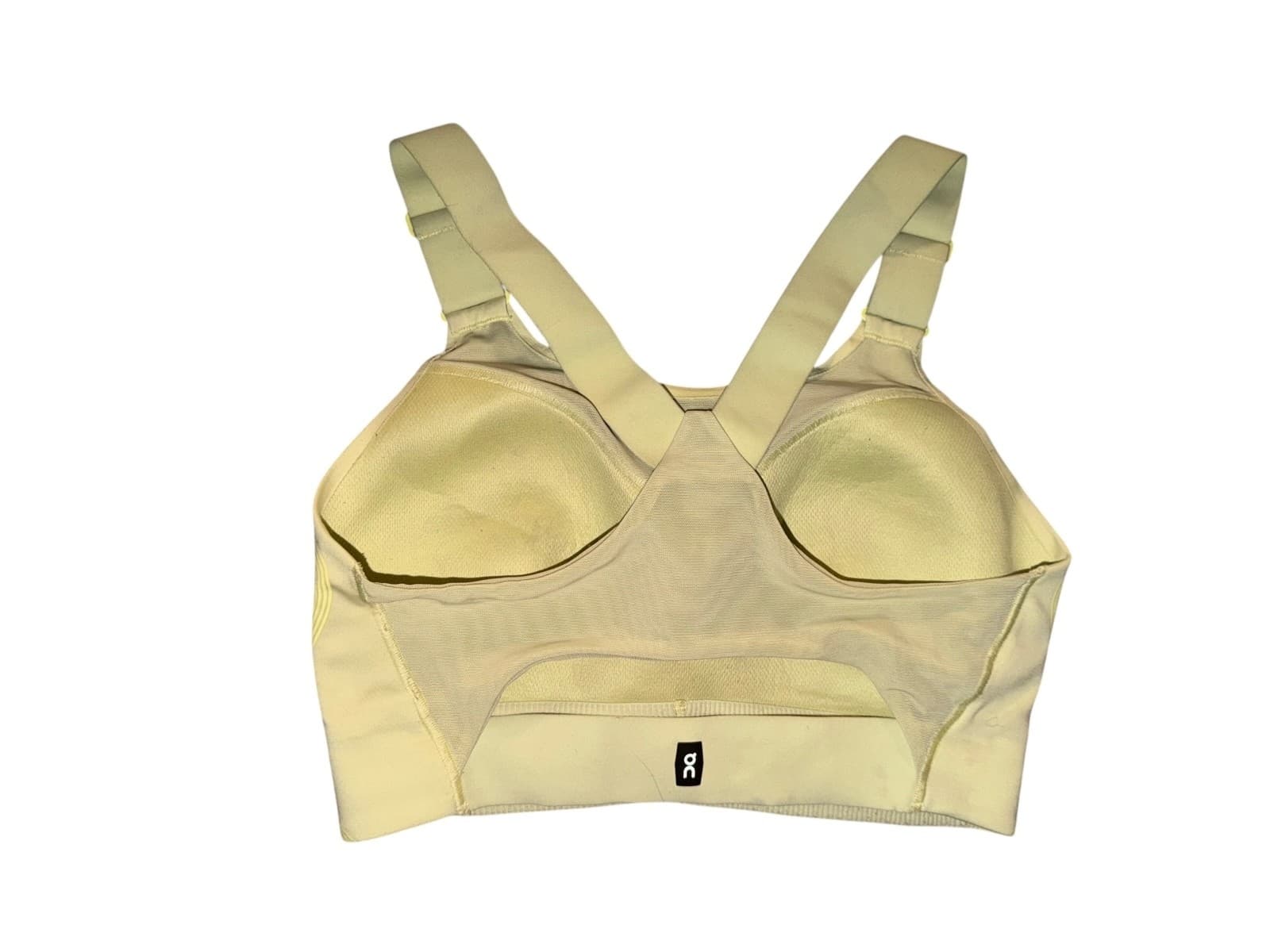 On Running Sports Bra Yellow Size S Athletic Yoga Training - Thumbnail 4