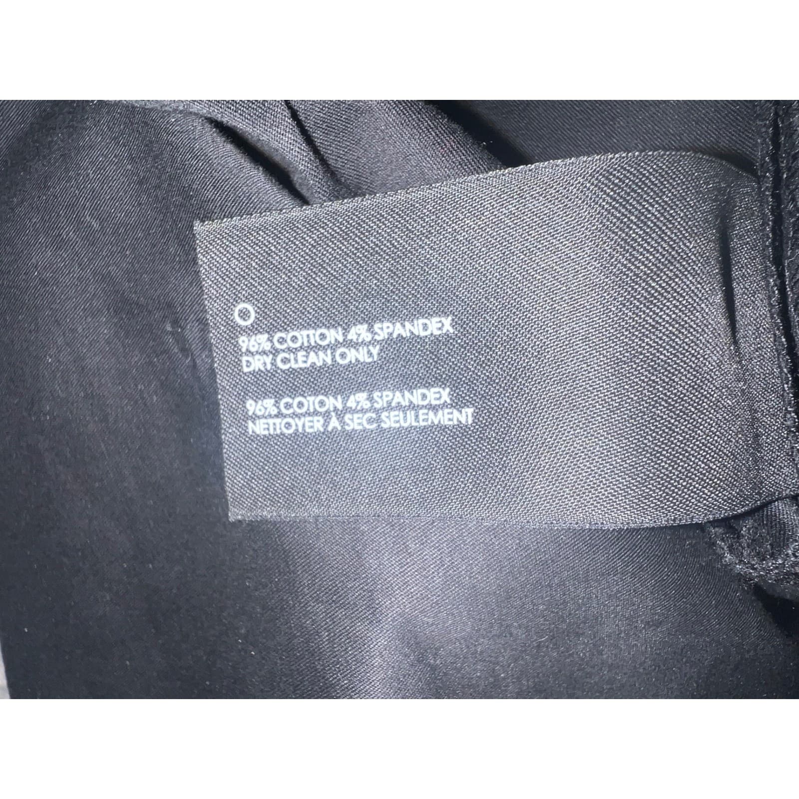 Club Monaco Black Wide Leg Pants Sz 12 Designer Minimalist Tailored Trousers - Thumbnail 7