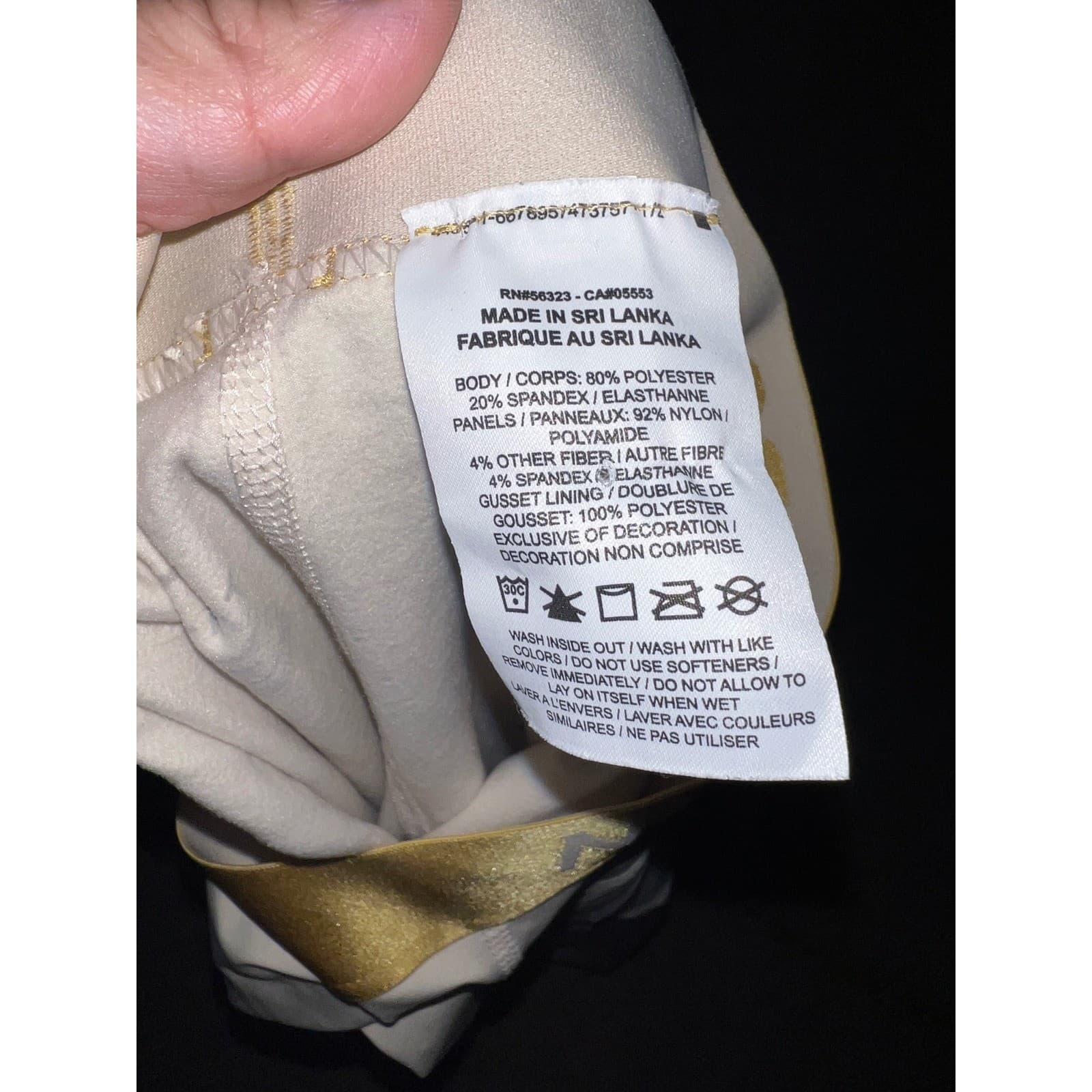Nike Pro Warm Dri-Fit Activewear Leggings Womens Size Xs active/ athleisure - Thumbnail 4