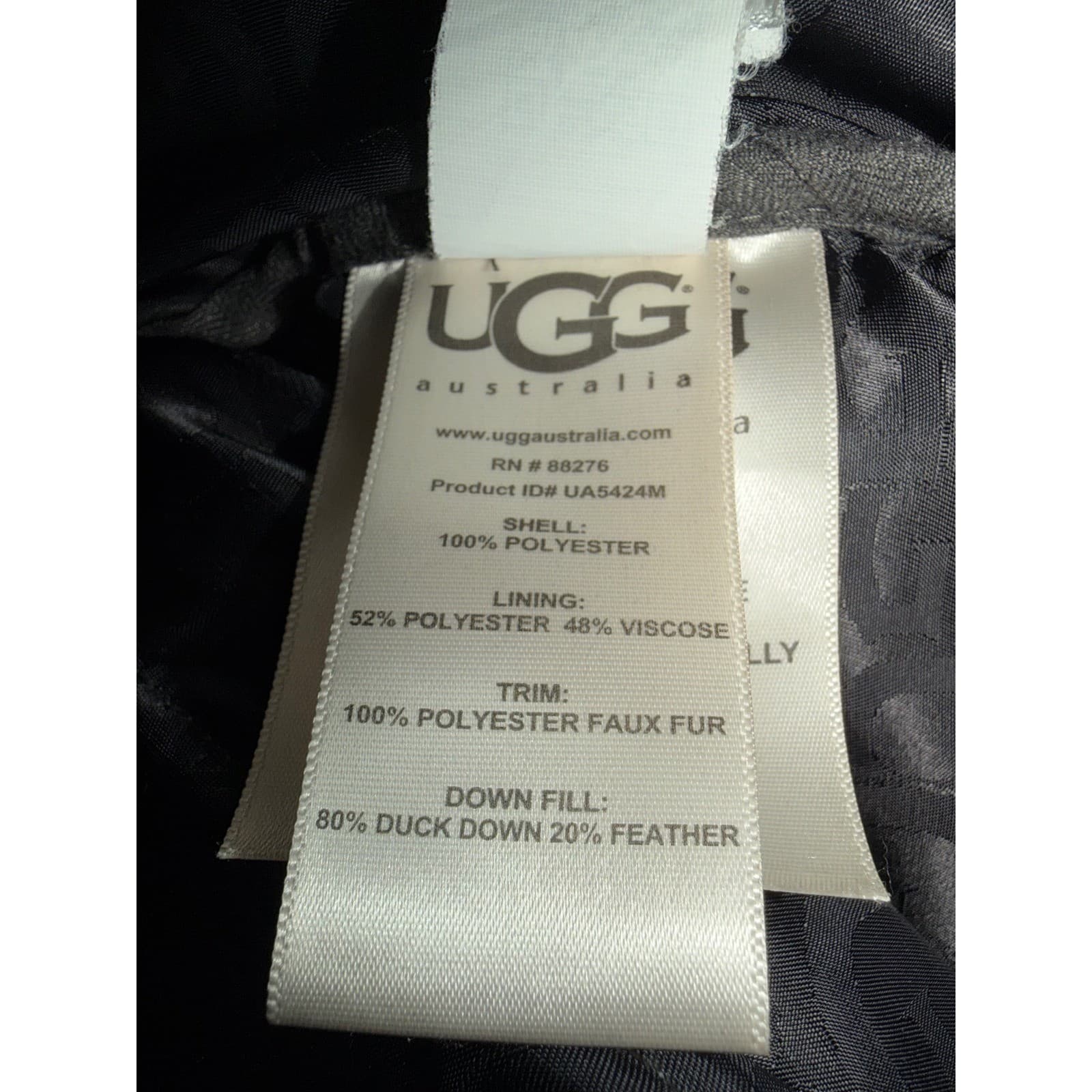 UGG Australia Down Puffer Jacket Mens XL Quilted Comfy Designer Winter Coat - Thumbnail 3